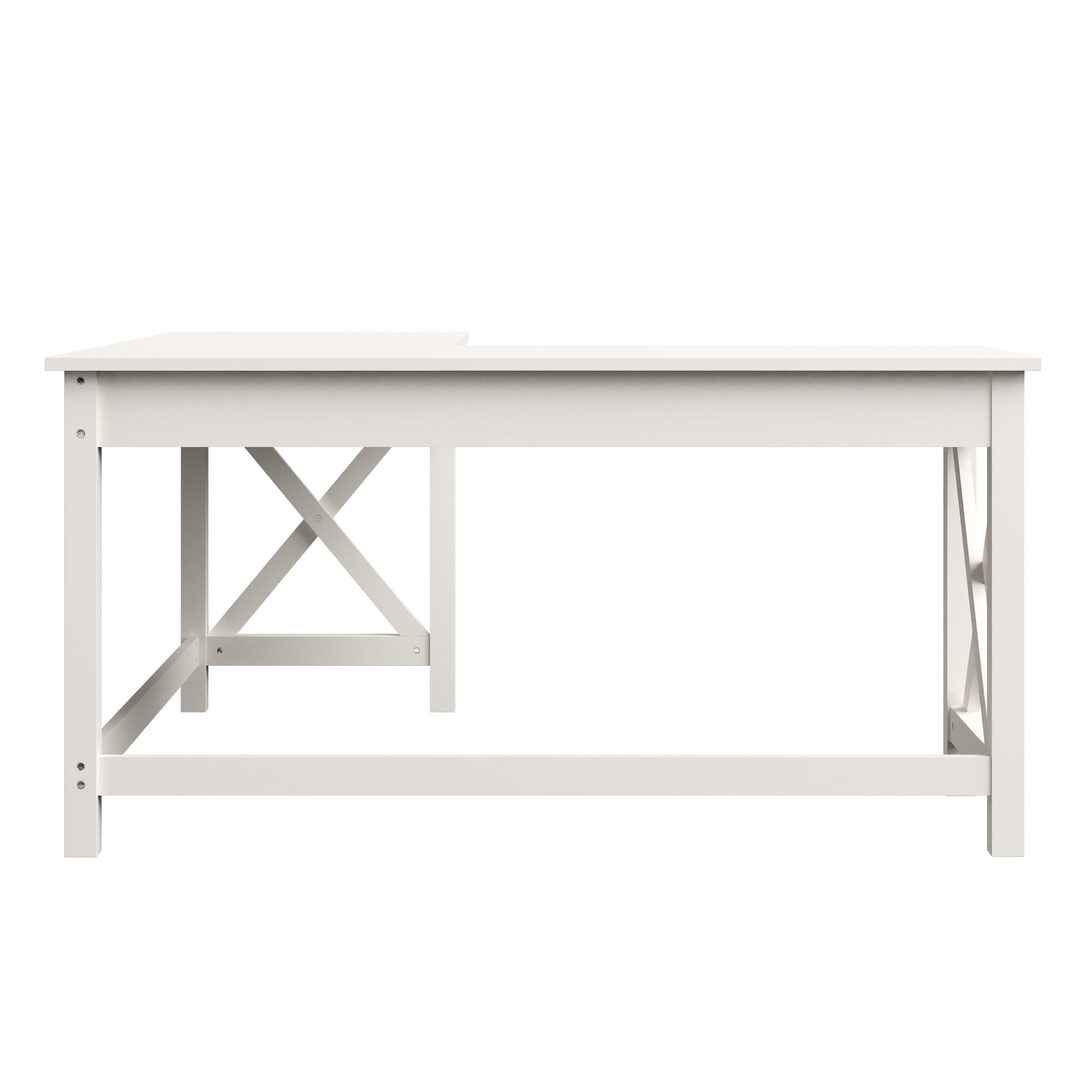 Lavish Home 80-DESK-L2-WHT desks - View #8