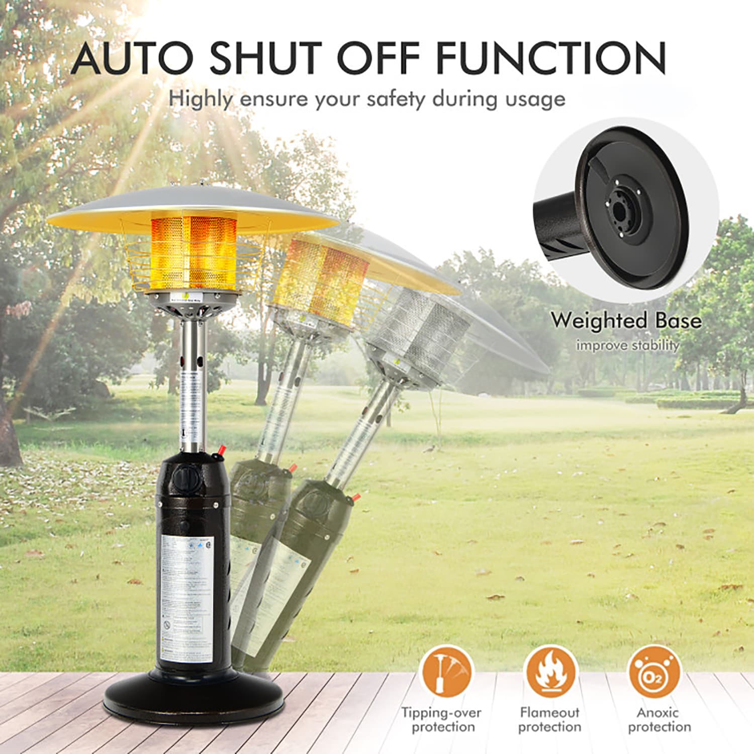 GZMR GZ-11041O0811 Outdoor-Gas-Patio-Heaters - View #6