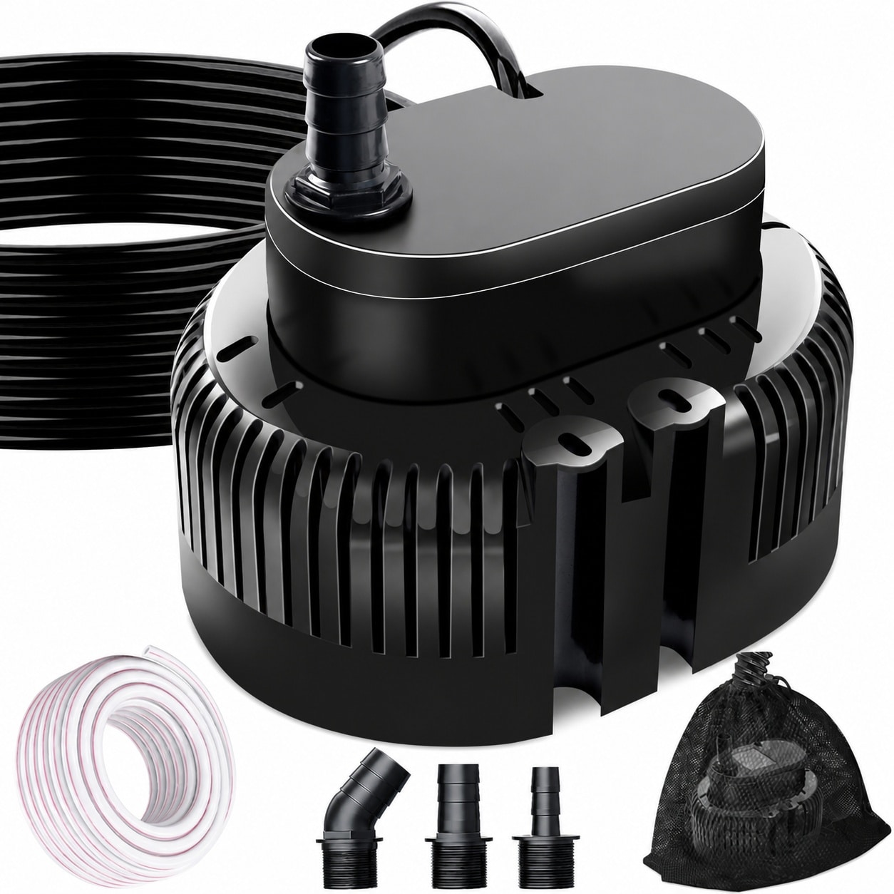 Aoibox  Above Ground Pool Cover Pump 850 GPH Submersible Water Removal Pump with 16 ft Drain Hose 25 ft Cord