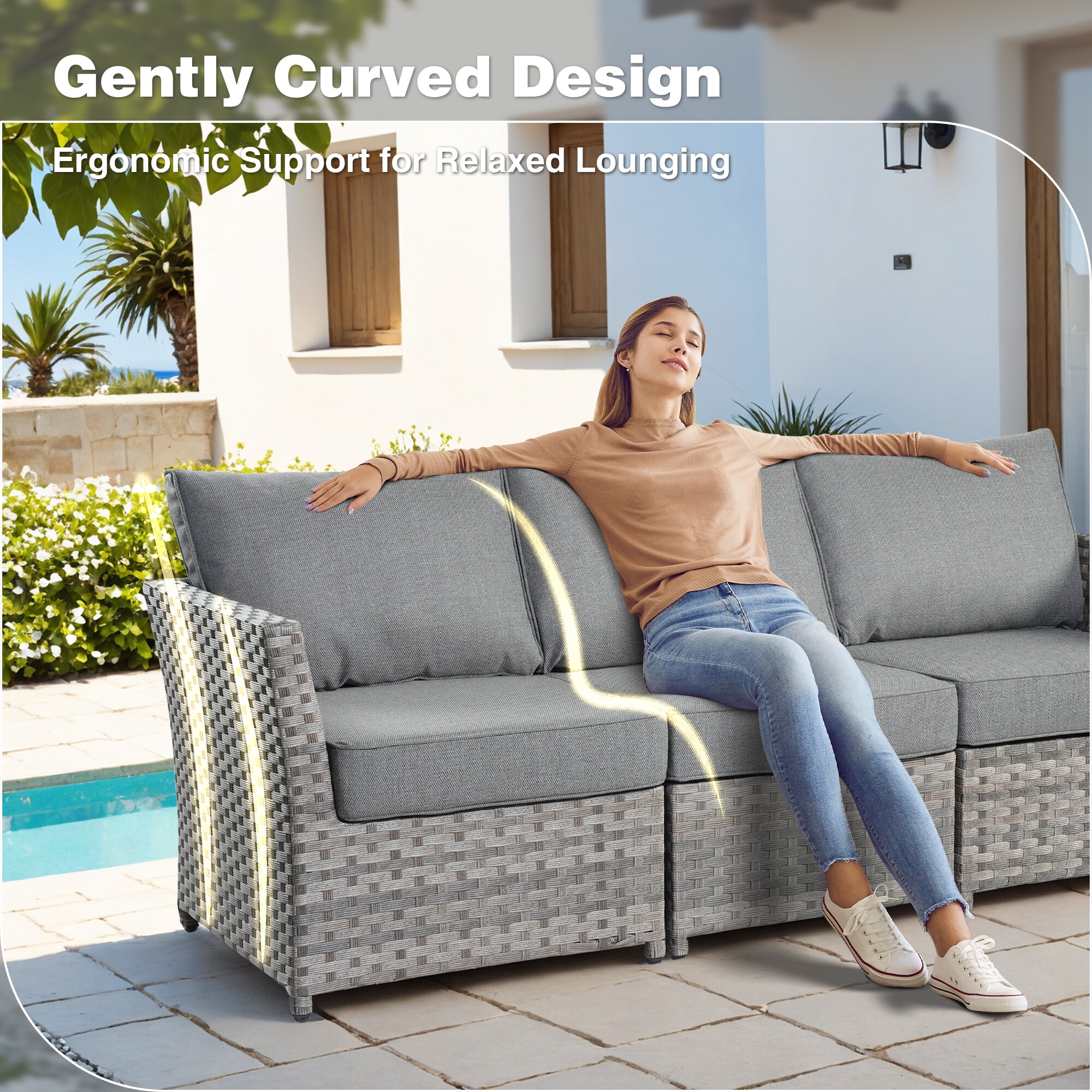 Pouuin SCFPBRS209 Patio-Sofas-Daybeds - View #5