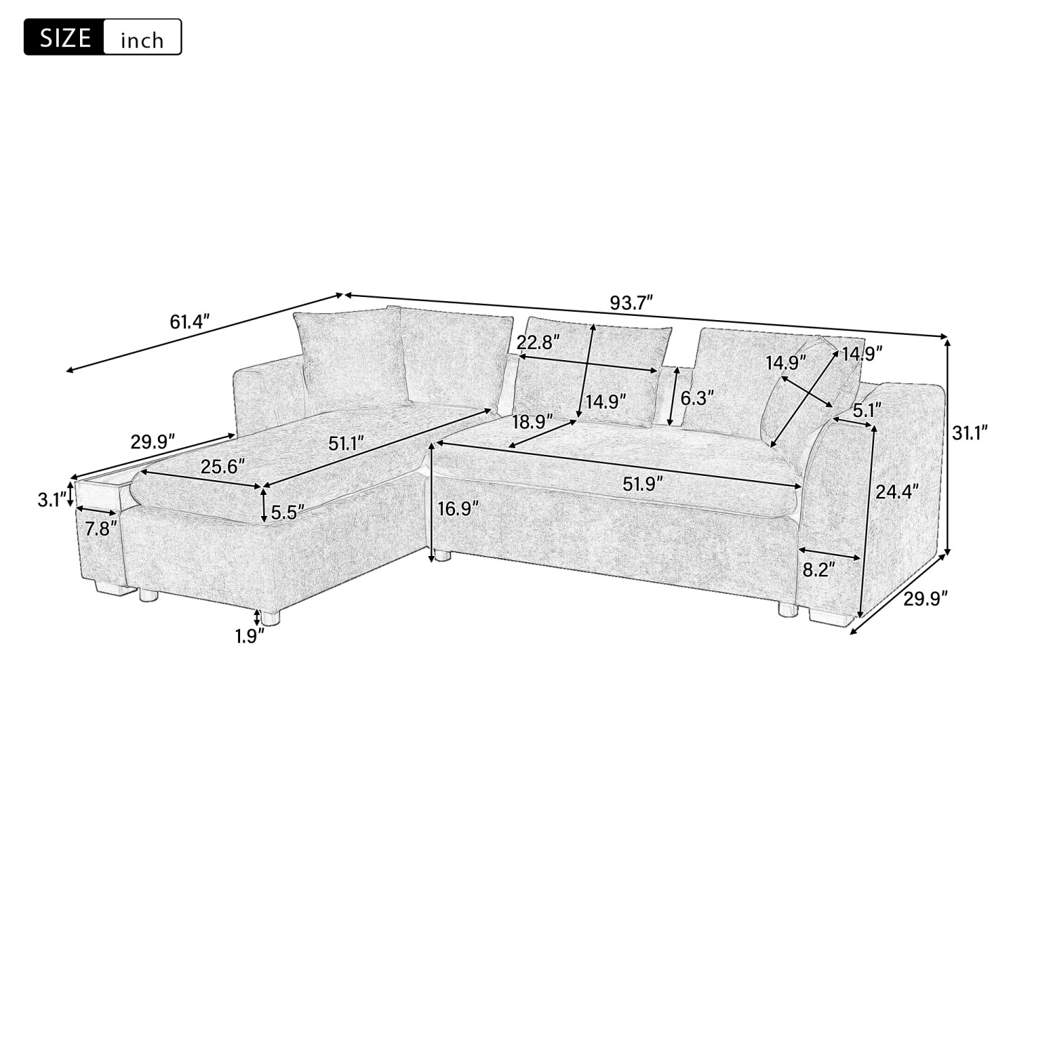 Streamdale Furniture N719S001970B Sofas-Loveseats - View #2