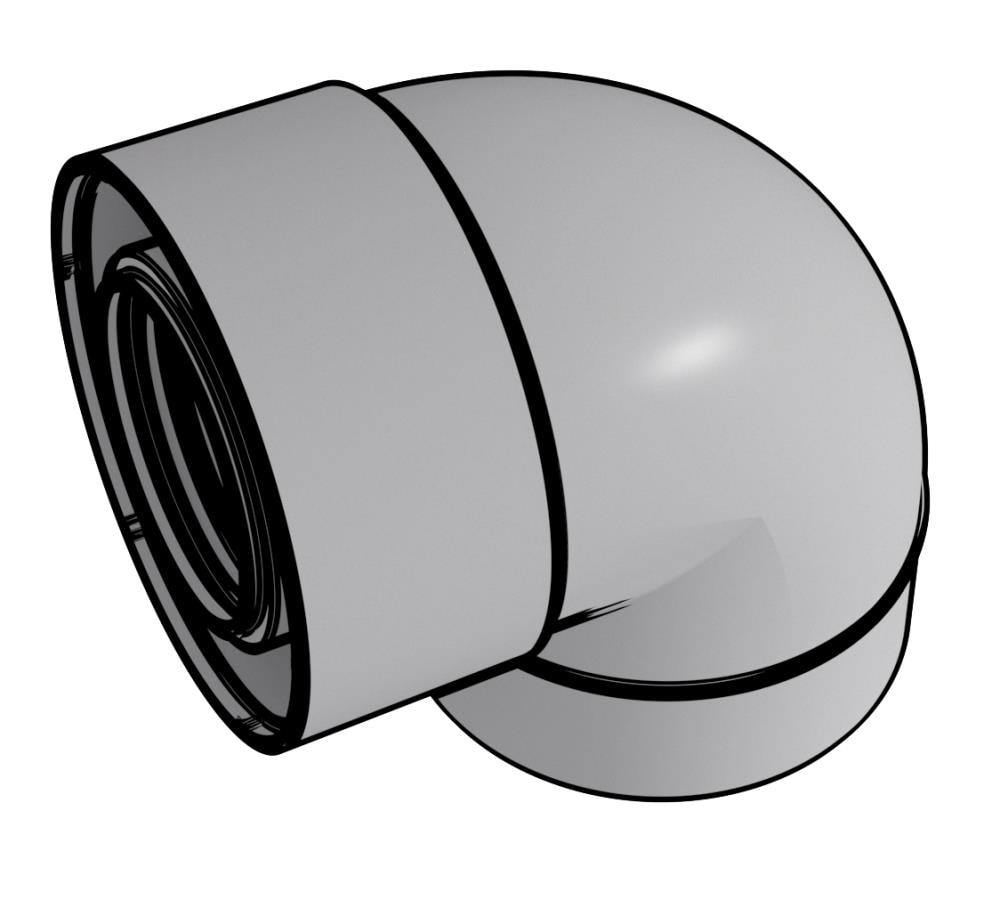 Rinnai 229230NPP Plastic B Vent Elbow For Tankless Gas Water Heater