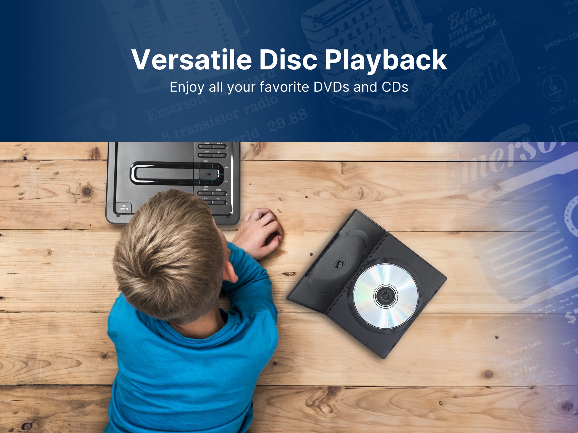 Emerson EPD-1001 Blu-Ray-Players - View #8