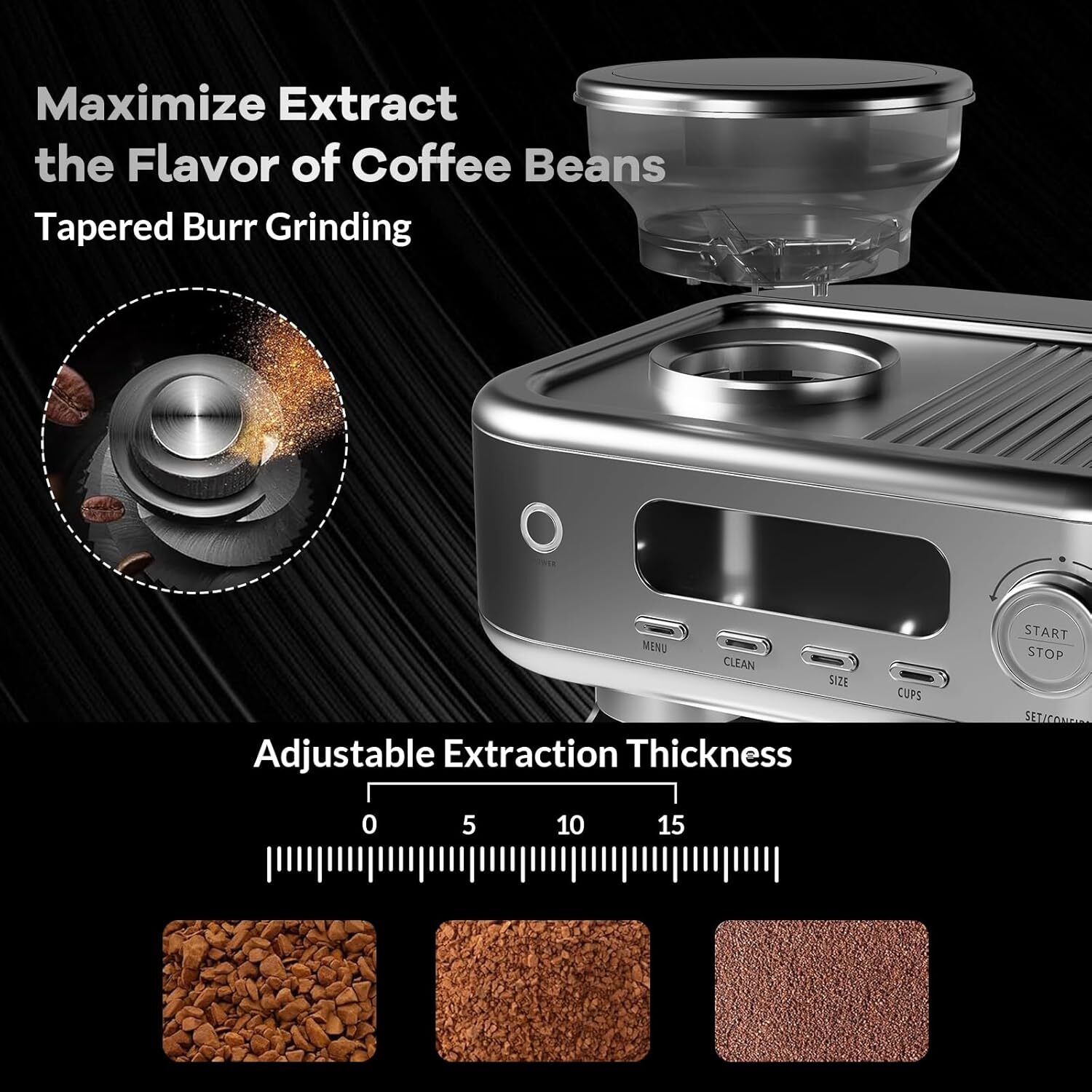 Der Rose LMXPHO-0ZRK-0905MFUG Espresso-Machines - View #5