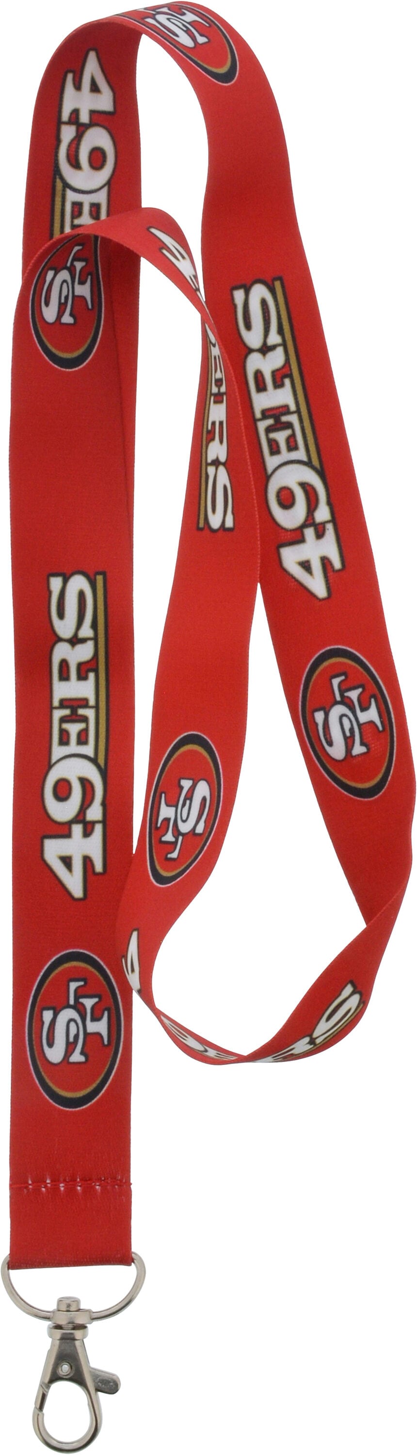 Hillman 712178 San Francisco 49ers Red, white and black Lanyard