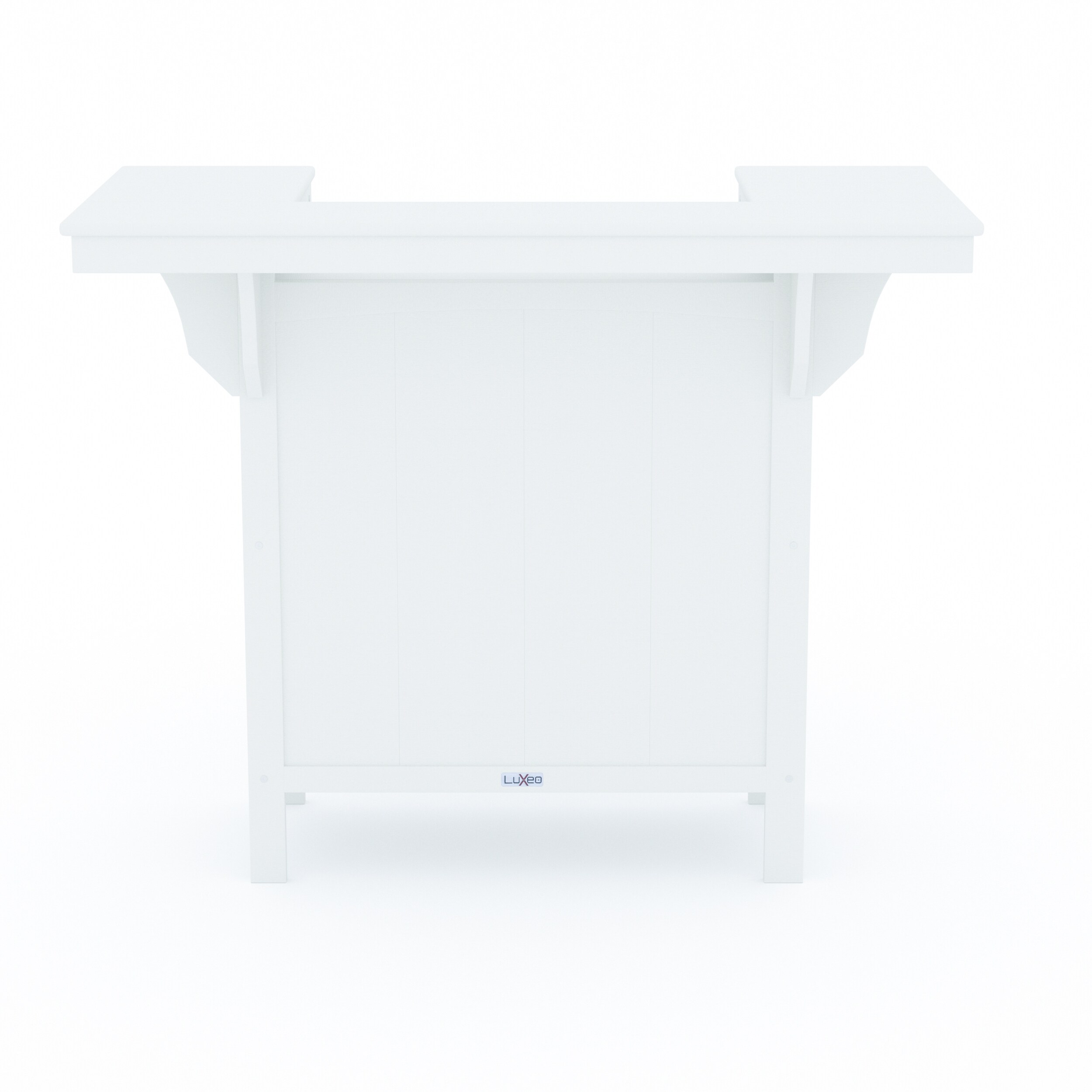 LuXeo 1660-WHT2-SBC Patio-Bars - View #3