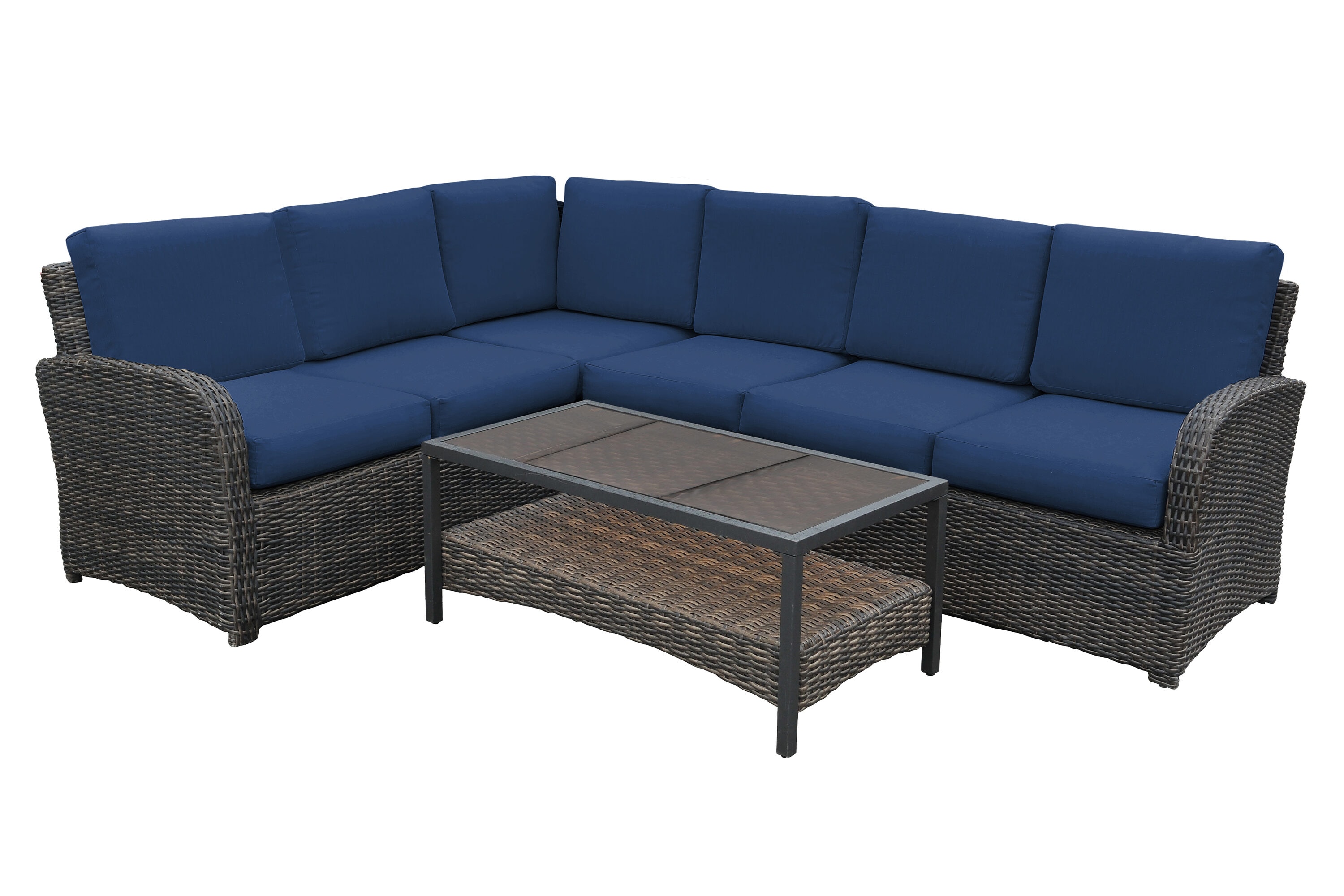 Leisure Made 779665-NVY Patio-Sofas-Daybeds - View #6