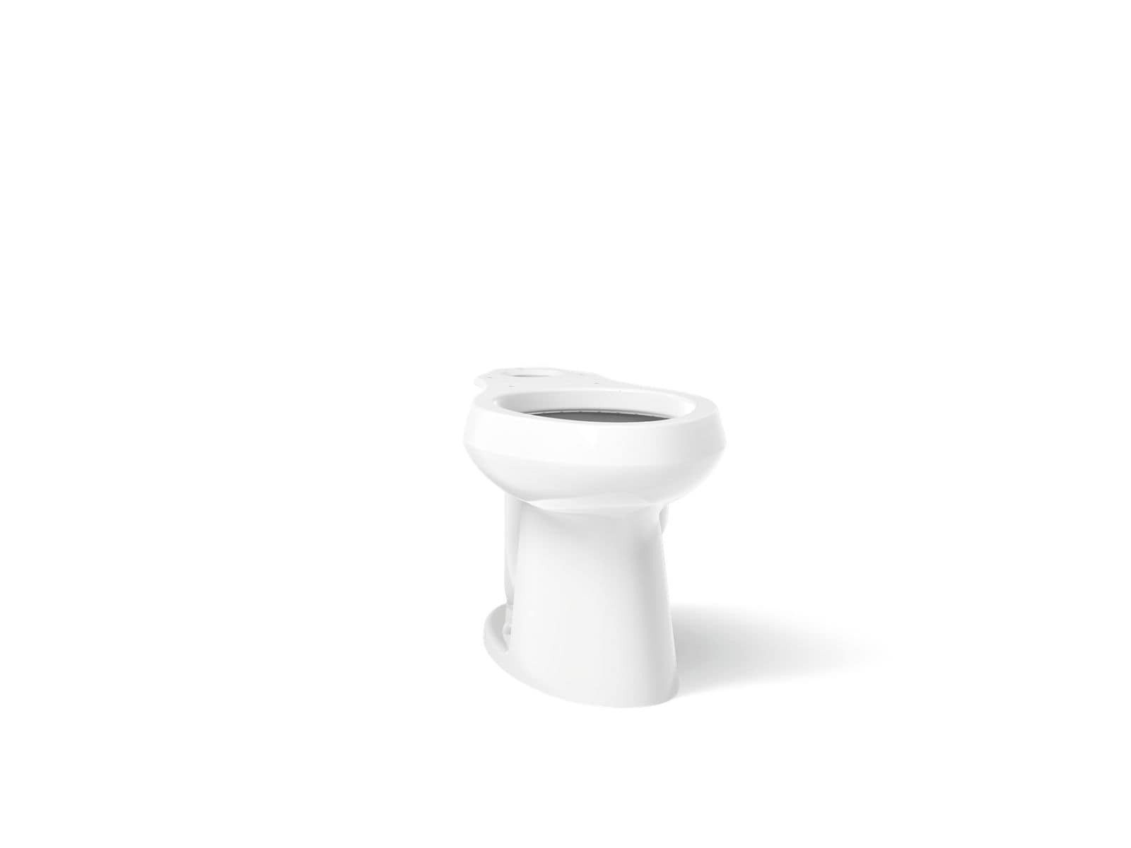 KOHLER 4199-0 Highline White Elongated Chair height Toilet Bowl 12-in Rough-In