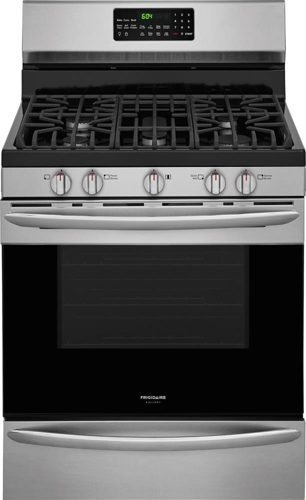 Frigidaire Gallery 30-in 5 Burners 5-cu Ft Self-cleaning Convection ...