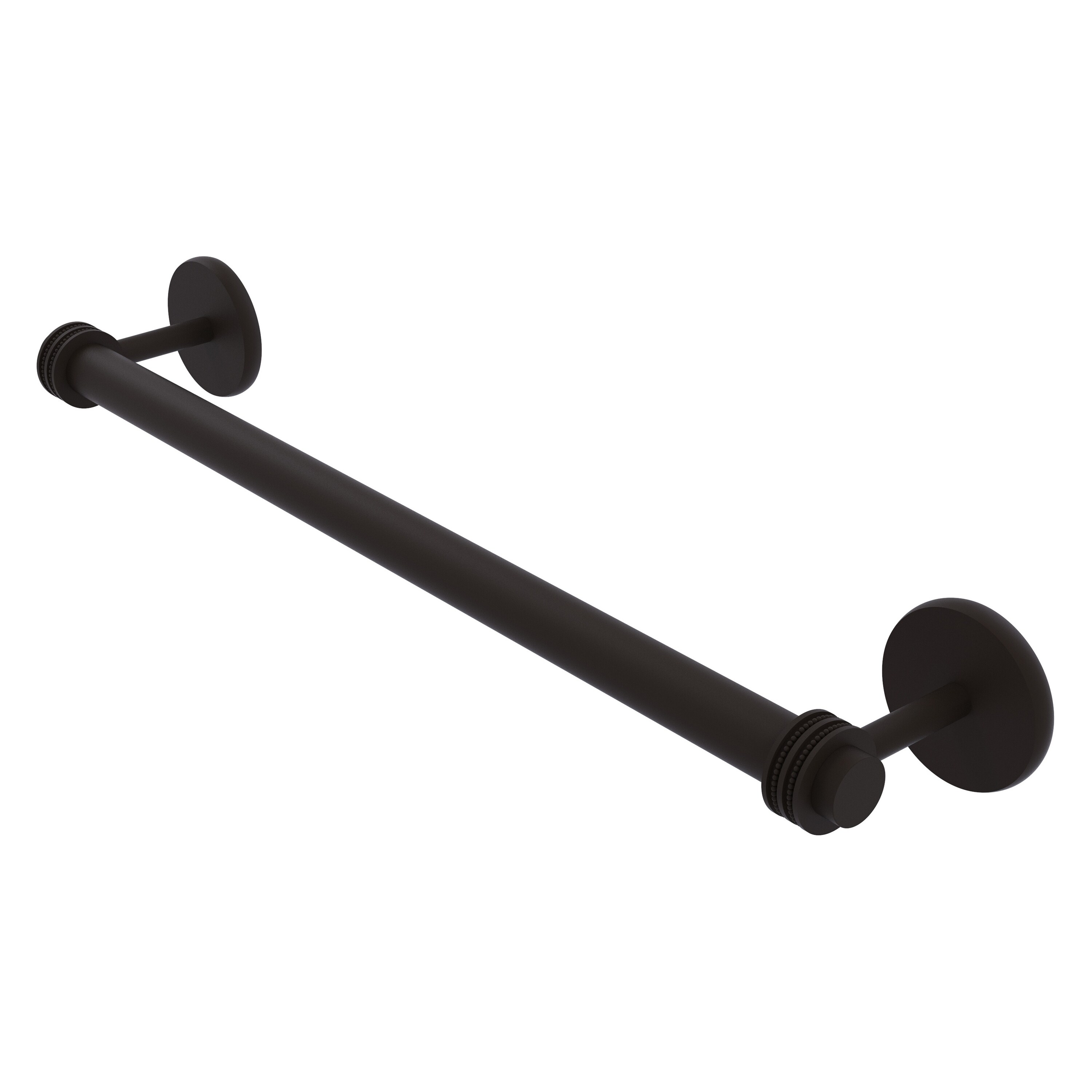 Allied Brass 7251D/30-ORB Satellite Orbit Two 30-in Oil-rubbed bronze Wall mount Single Towel Bar