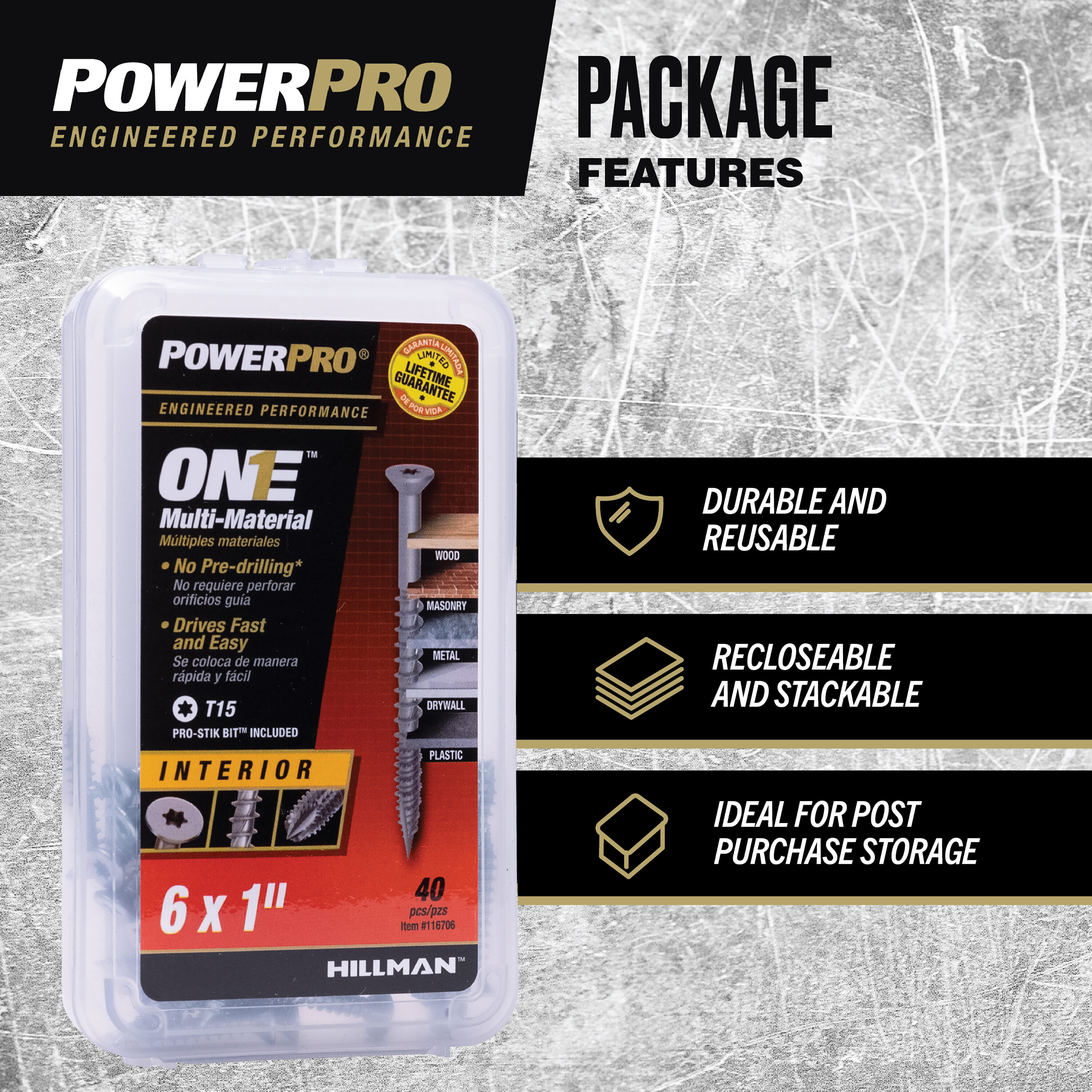Power Pro 116706 Wood-Screws - View #5