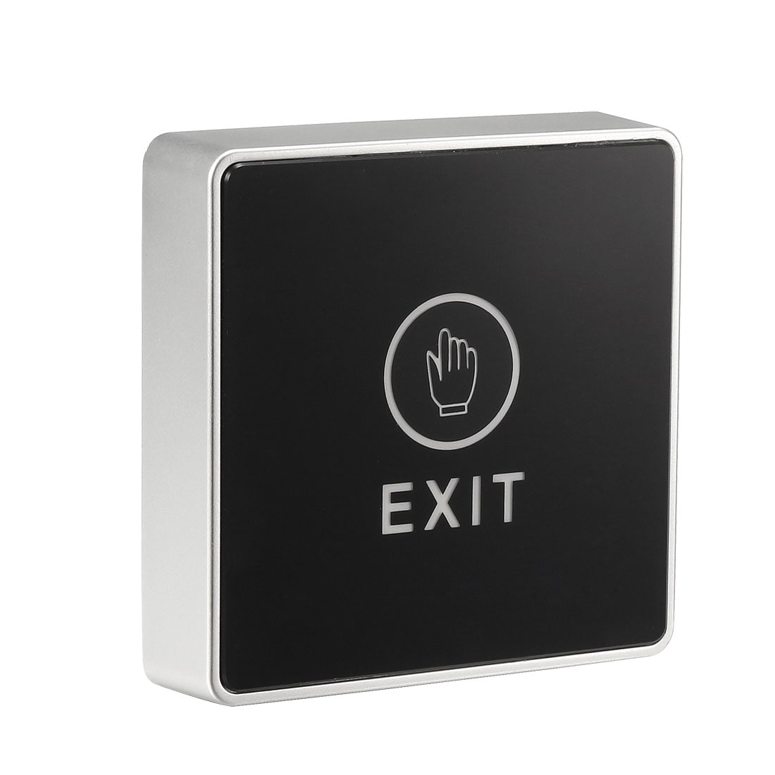 Unique Bargains Touch Sensor Door Exit Release Button NO/NC/COM Switch with LED Indicator for Access Control 86mmx86mm Panel Black 12V 3A #S26012000UX8031