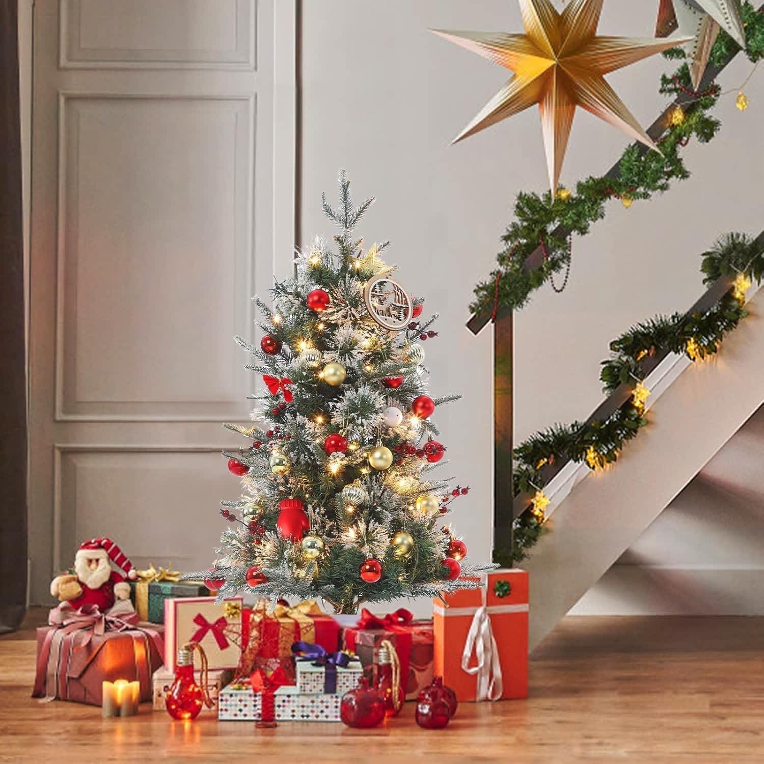 Qeetex LSACT-QH-0WIHKQ0A Artificial-Christmas-Trees - View #2