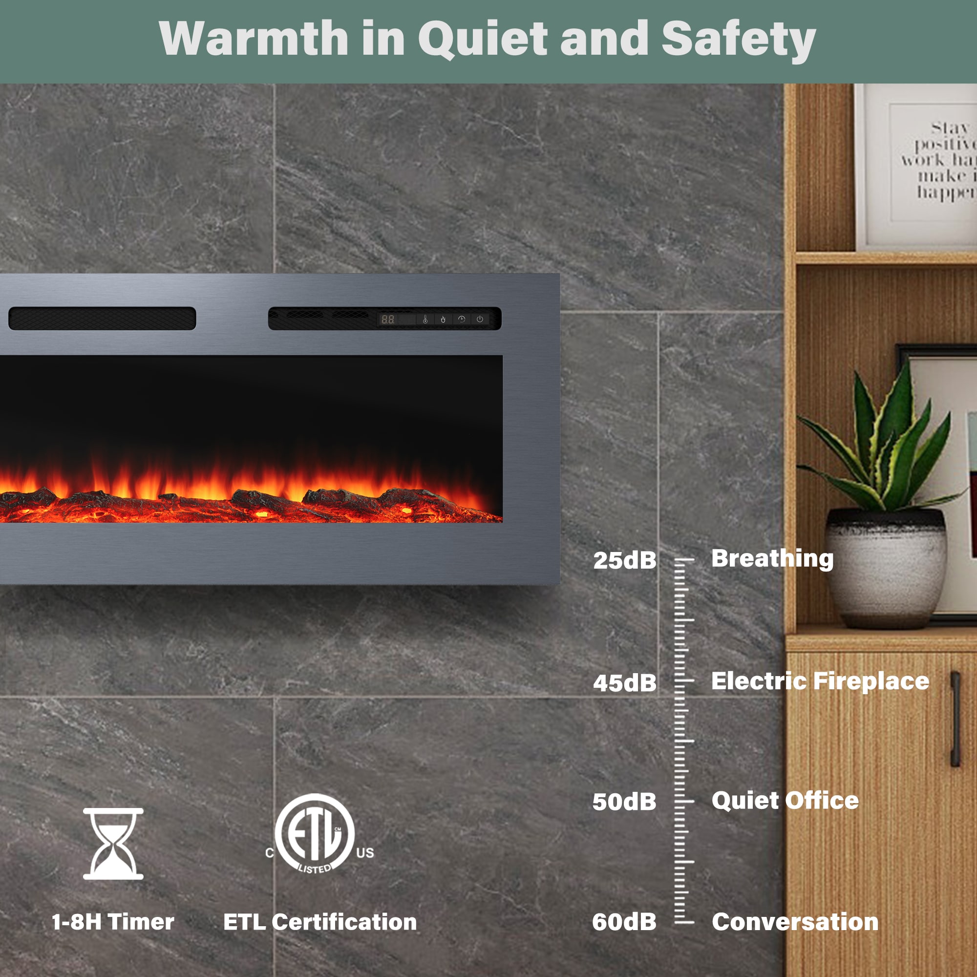 Mondawe MO-CB73977 Electric-Fireplaces - View #8