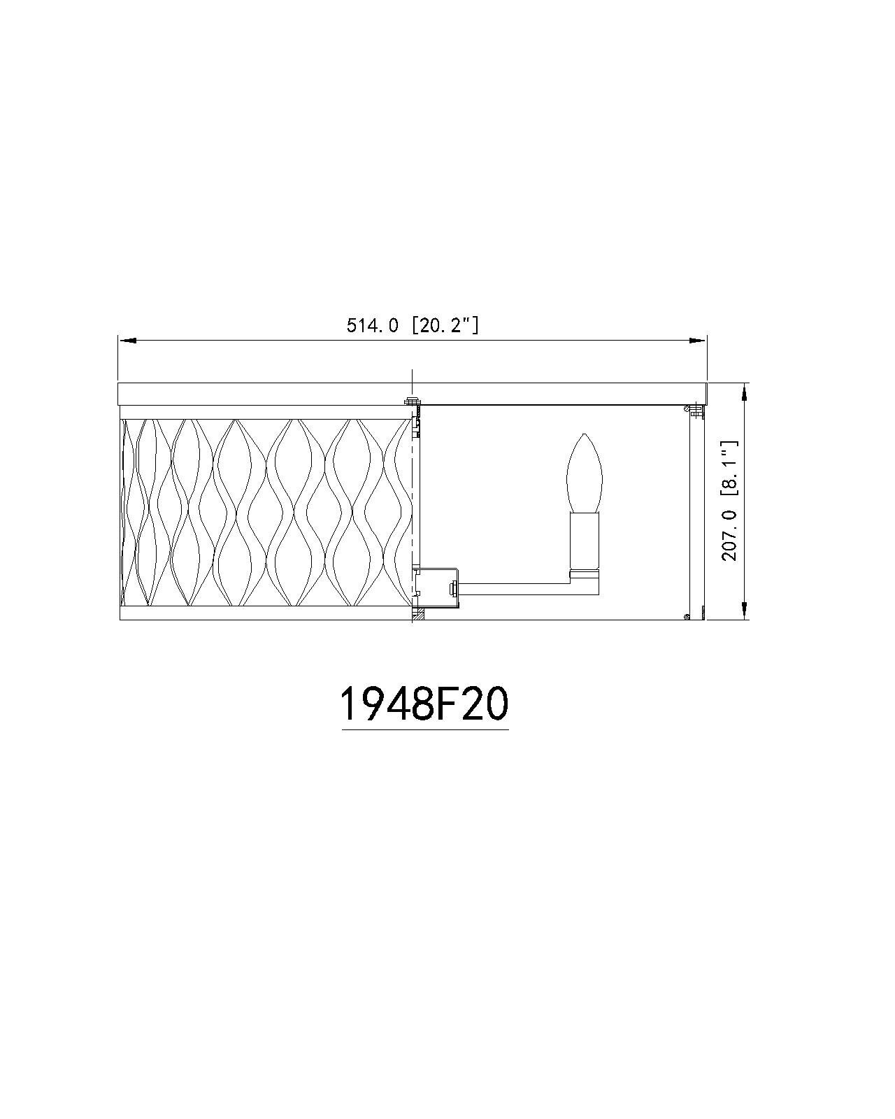 Z-Lite 1948F20-MB flushmounts - View #8