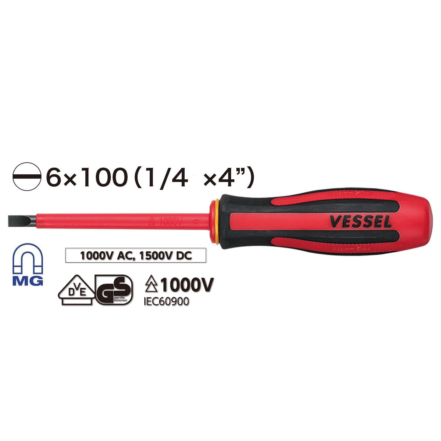 VESSEL 960S6100 Screwdrivers-Individual - View #2