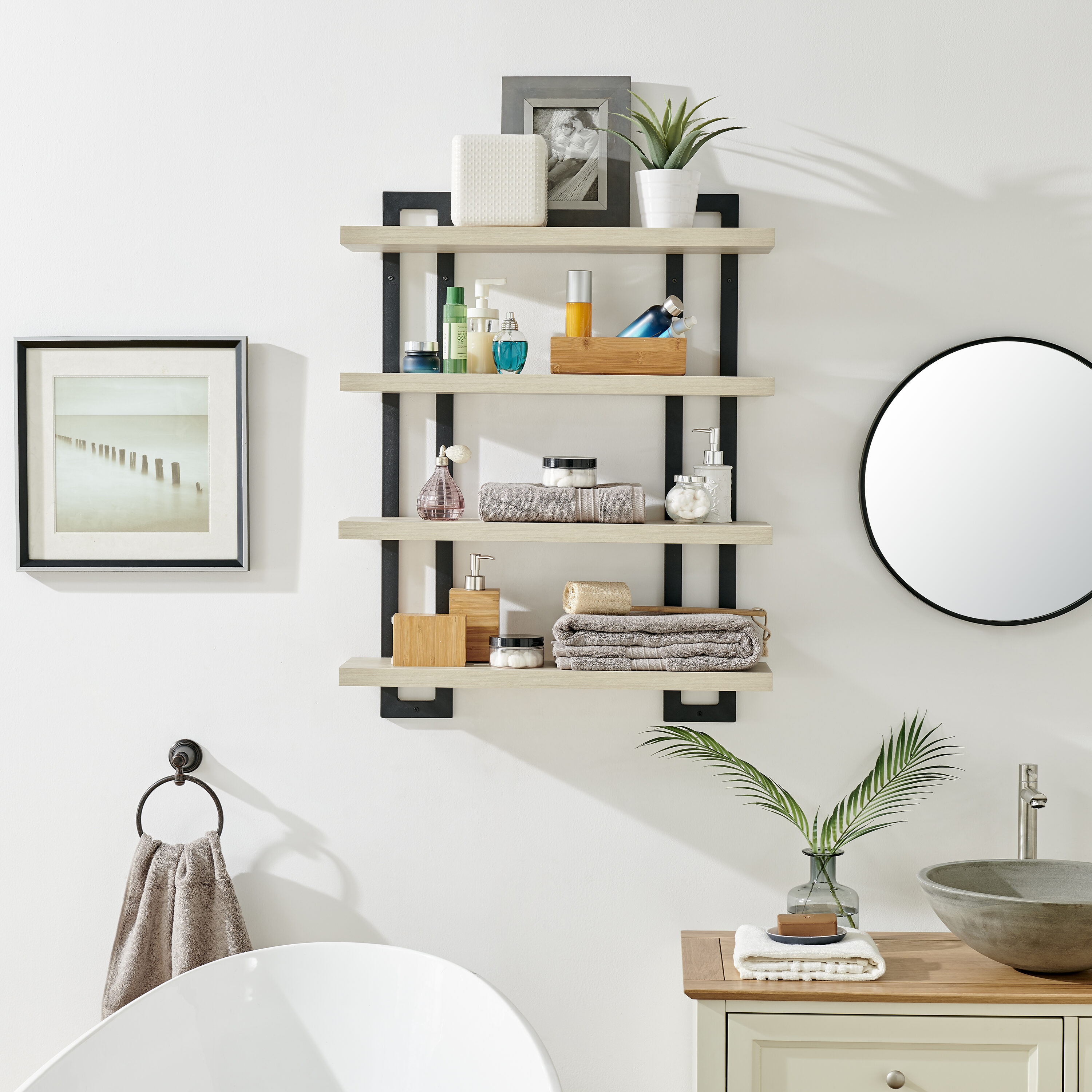 Danya B. GH22300BH Wall-Mounted-Shelving - View #3