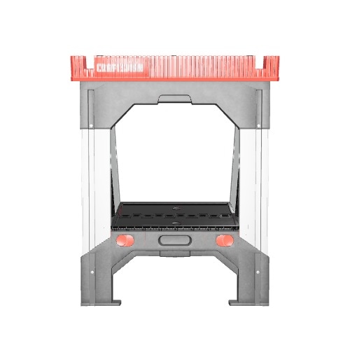 CRAFTSMAN 26.91 in W x 32.41 in H Adjustable Metal Plastic Saw Horse 1250 lb Capacity CMST11031 at Lowes