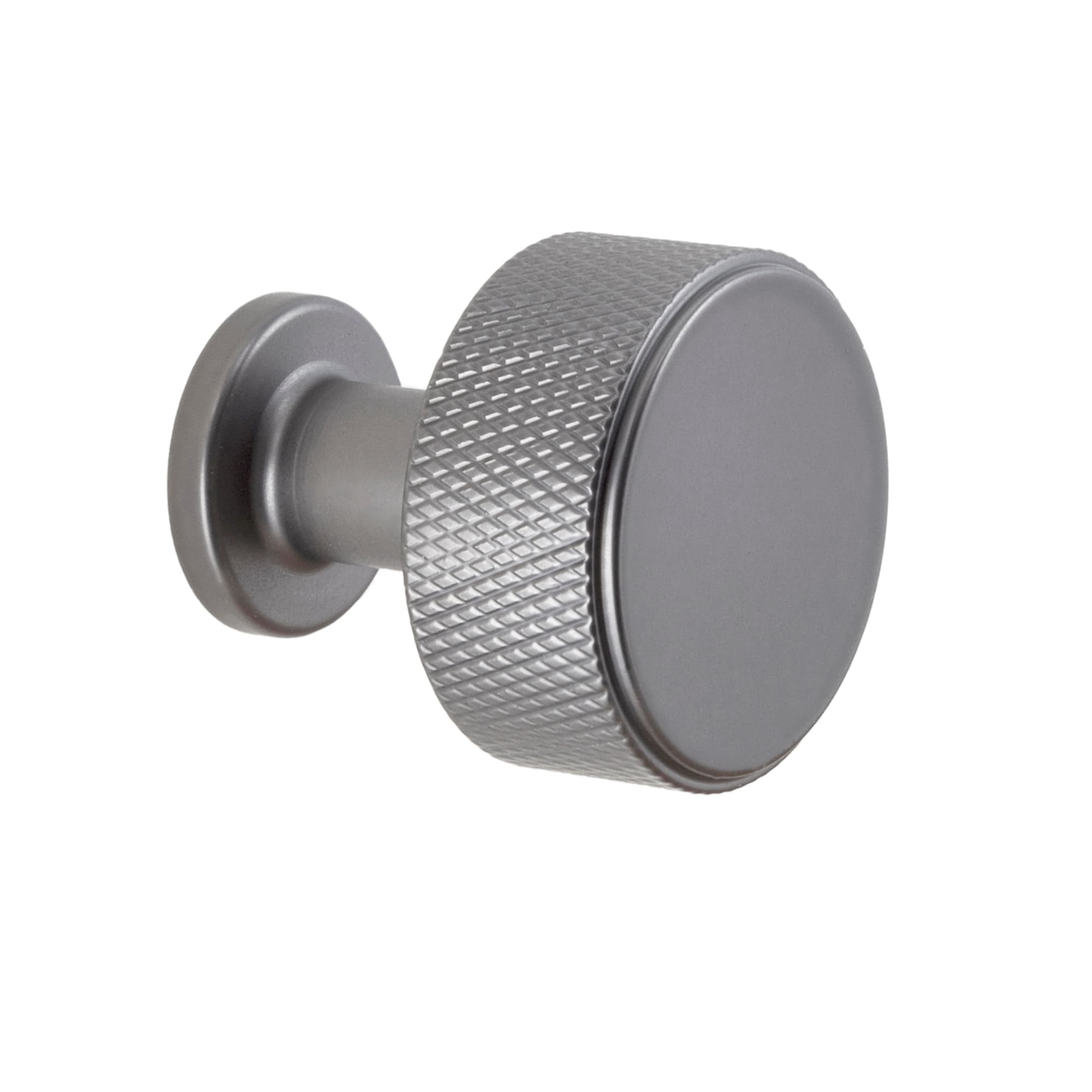 Kent Knurled 1-3/8 in. Satin Brass Cabinet Knob (5-Pack)