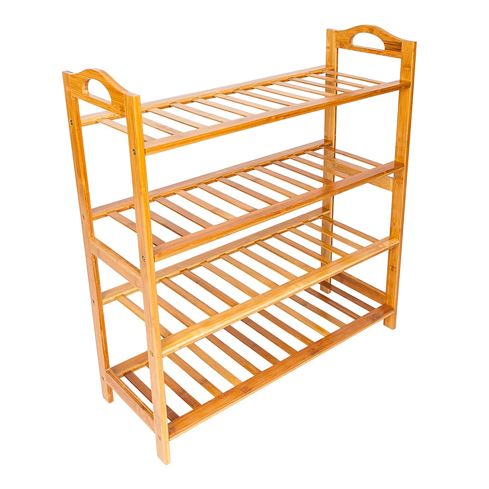 Winado LO113027876 28.74-Inches H 4 Tier 14 pair Wood Wood Shoe rack
