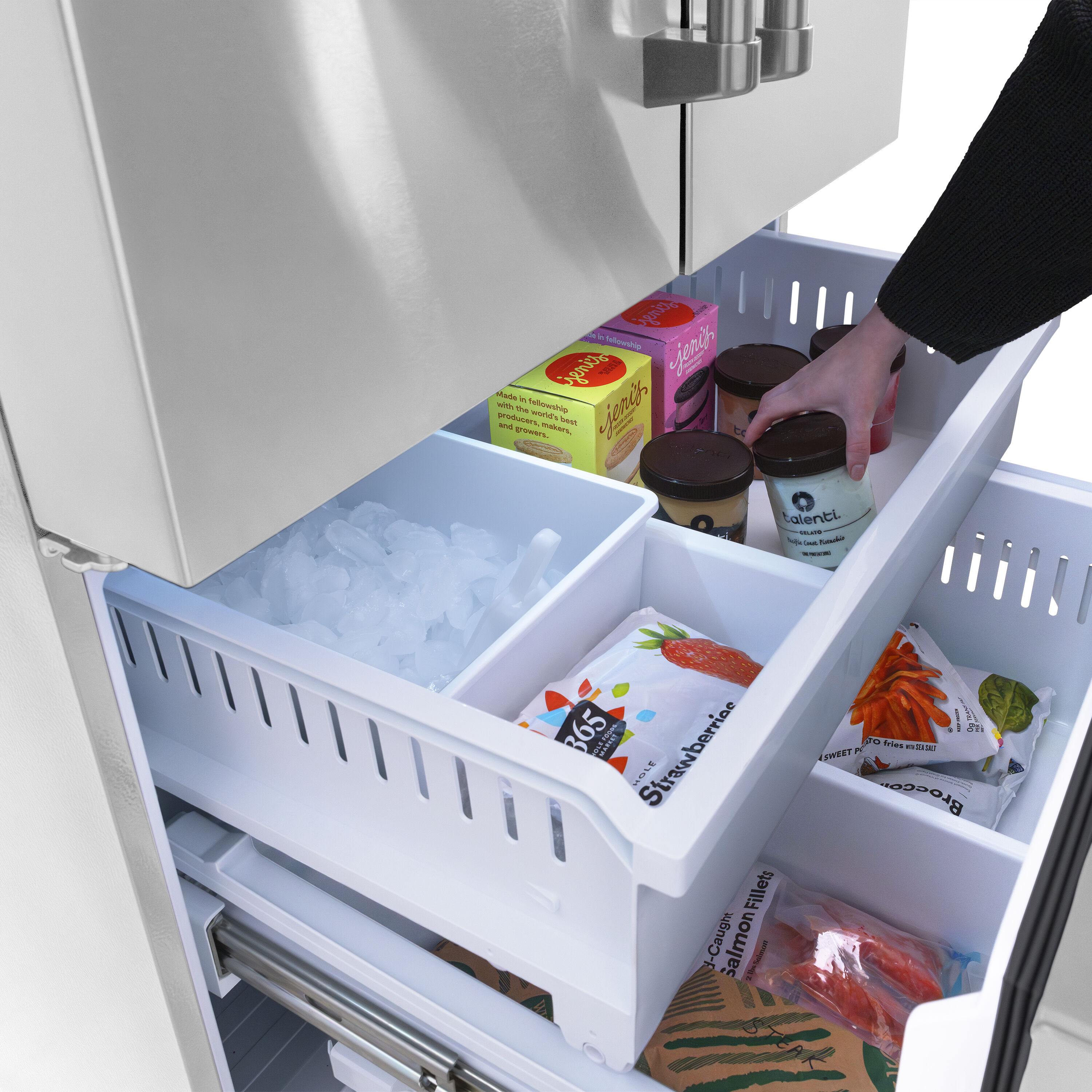 ZLINE KITCHEN & BATH RSM-W-36 French-Door-Refrigerators - View #10