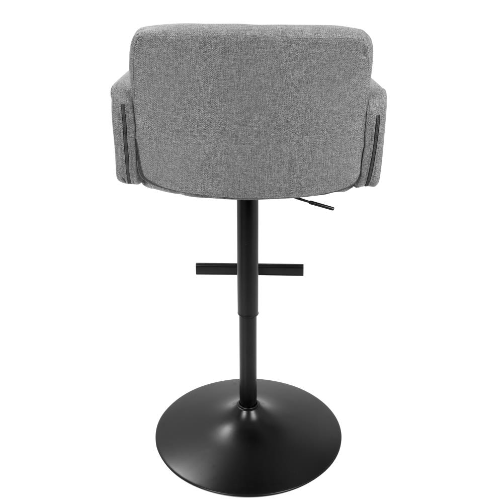 LumiSource BS-STOUT BK+GY stools - View #4
