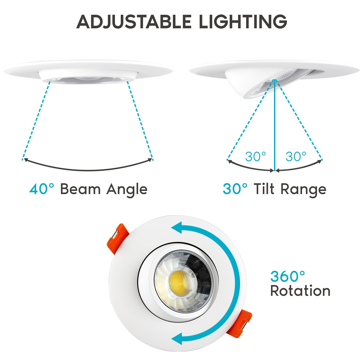 Luxrite LR23246-1PK Led-Retrofit-Downlight - View #4