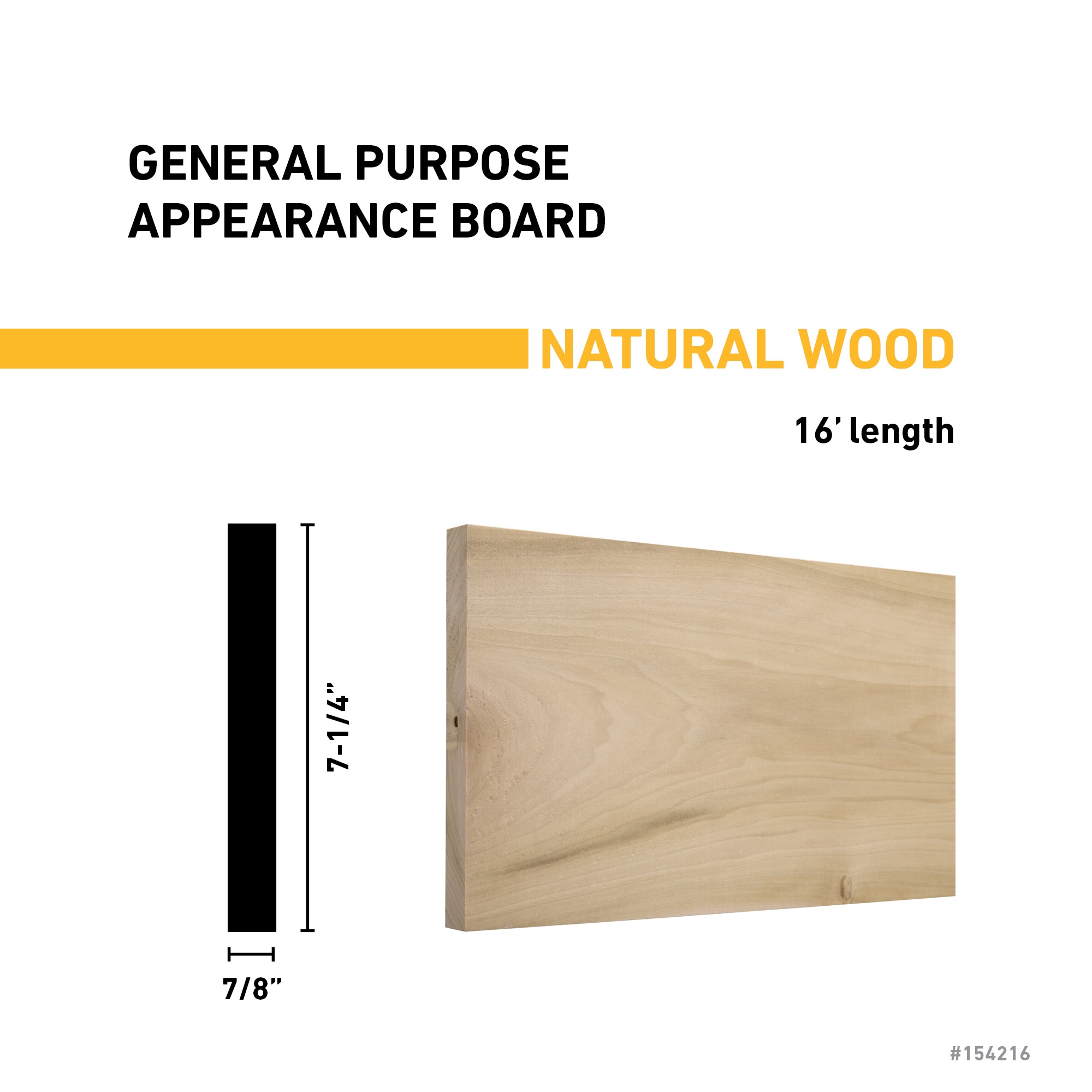 RELIABILT G1X8 SPRCE 16 Appearance-Boards - View #3