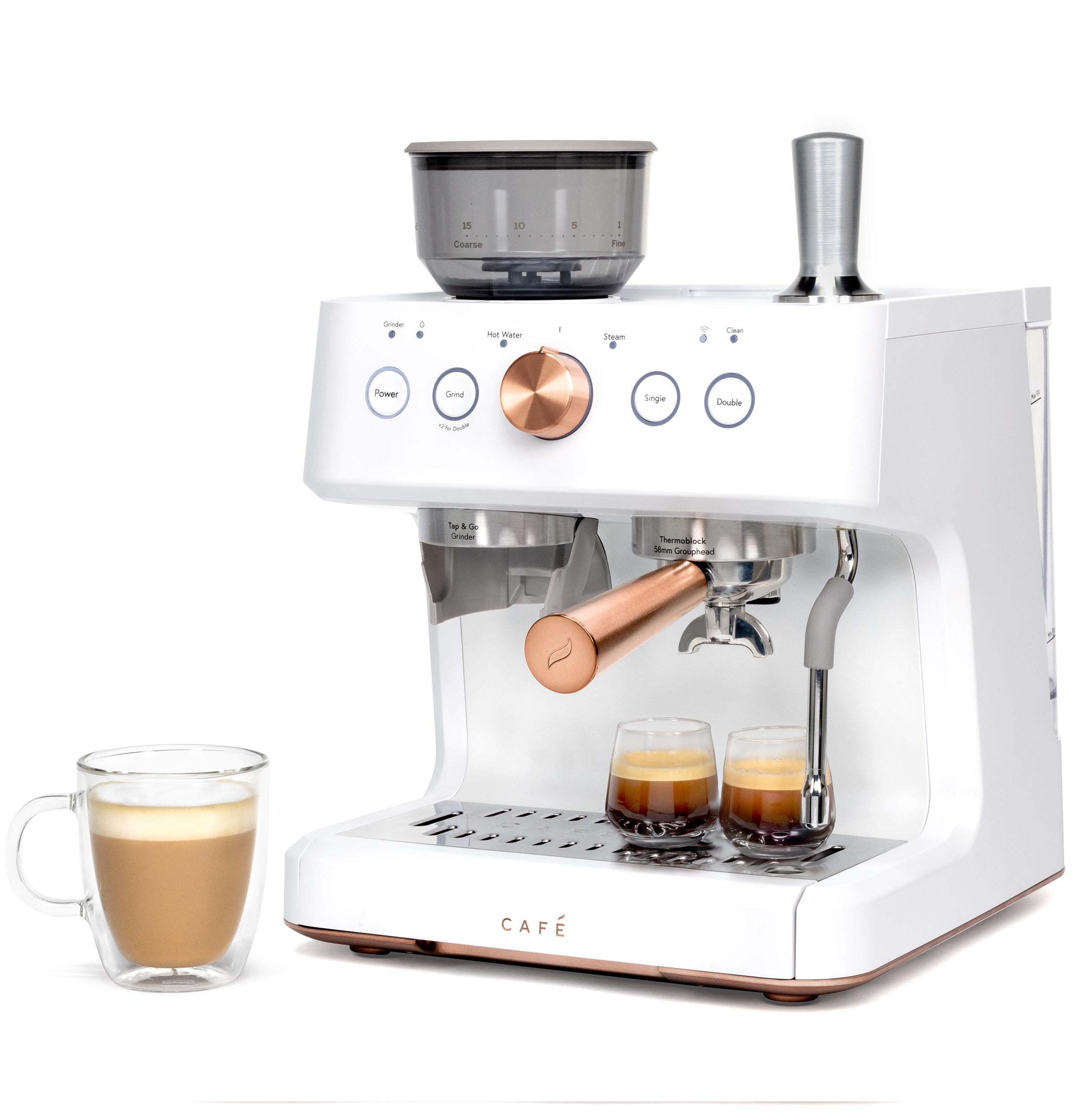 FANCY Coffee Machine Steam Pipe Stainless Steel Coffee Maker Steam Tube Coffee  Machine Accessory with Insulating Rubber Sleeve for Home Kitchen Cafe 