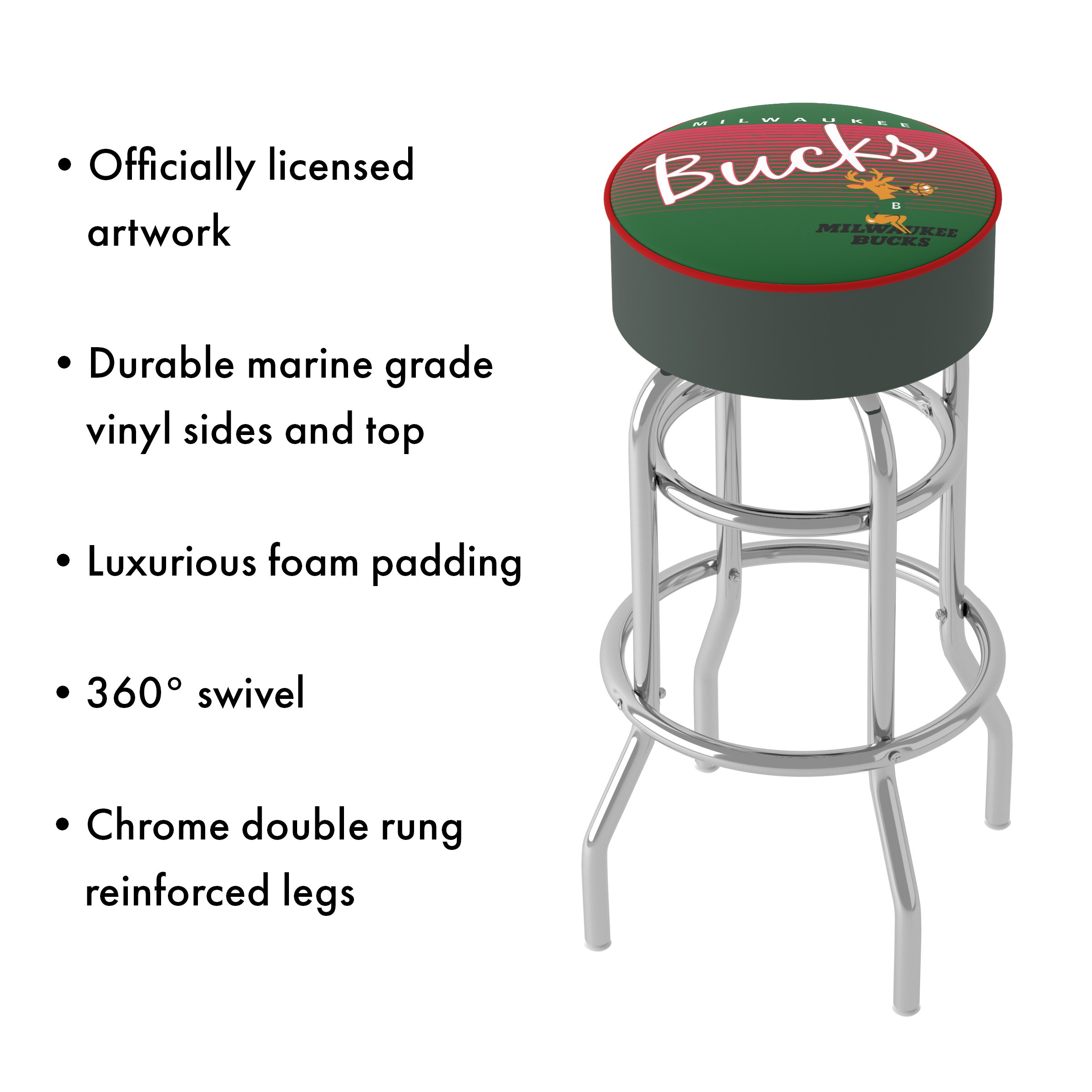 Trademark Gameroom NBA1000HC-MB-TWN stools - View #3