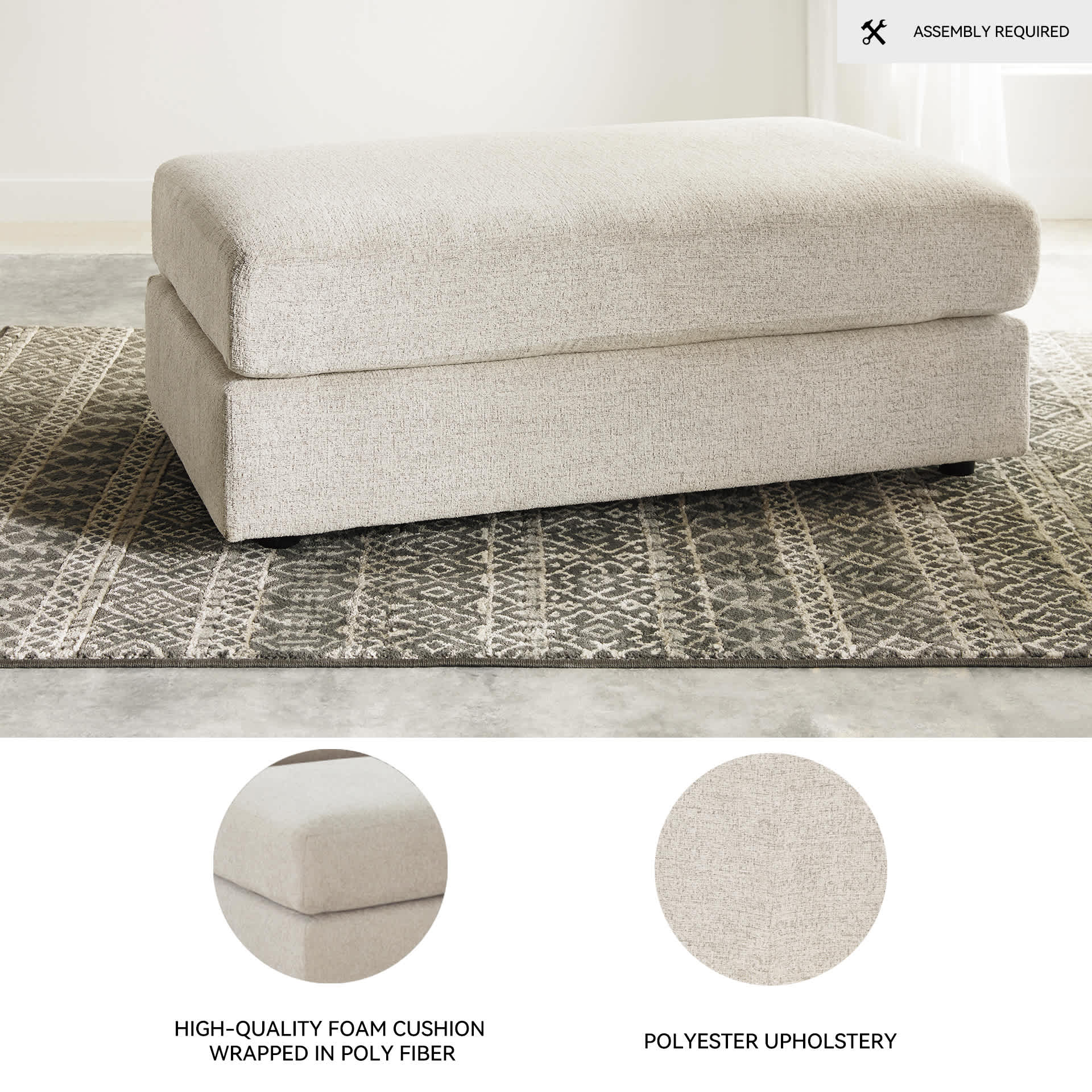 Signature Design by Ashley 9510408 Indoor-Ottomans - View #3