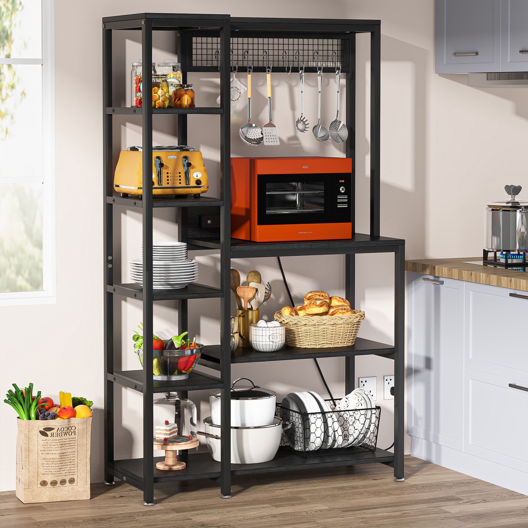 Tribesigns HOGA-XK00291 Dining-Kitchen-Storarge - View #3