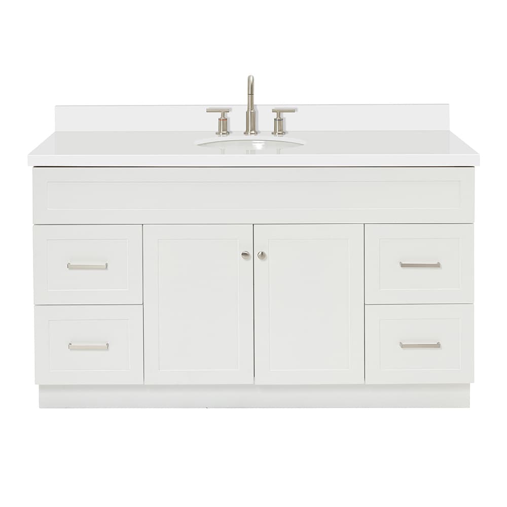 ARIEL F061SWQOVOWHT Bath-Vanity-Combo - View #2
