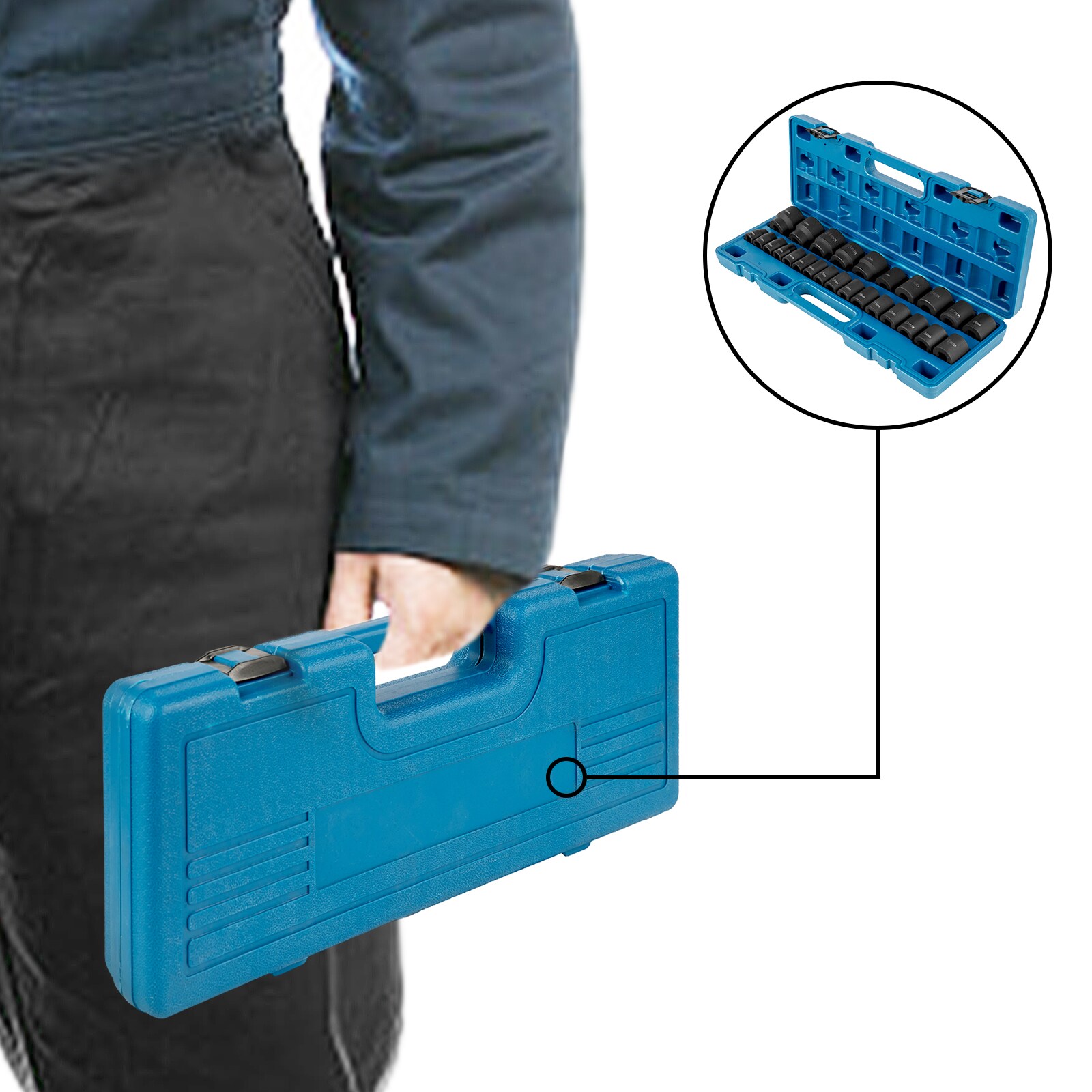 VEVOR CJTT12IN26PC00001V0 Impact-Socket-Sets - View #7