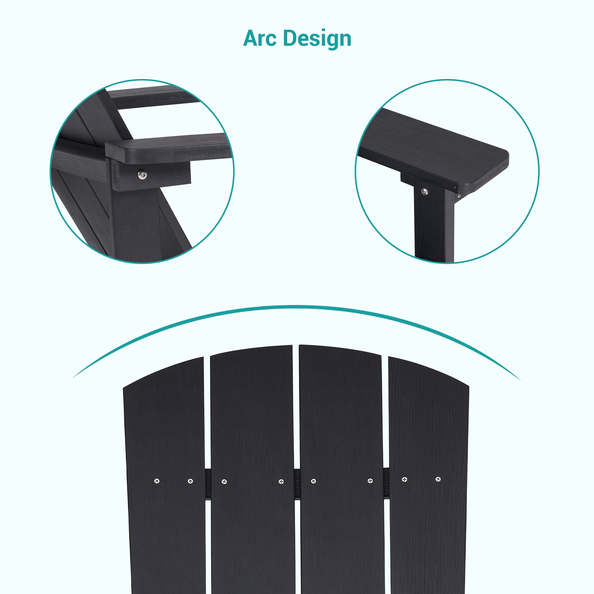 ACEGOSES LW-SM-B9-PU-4 Patio-Chairs - View #4