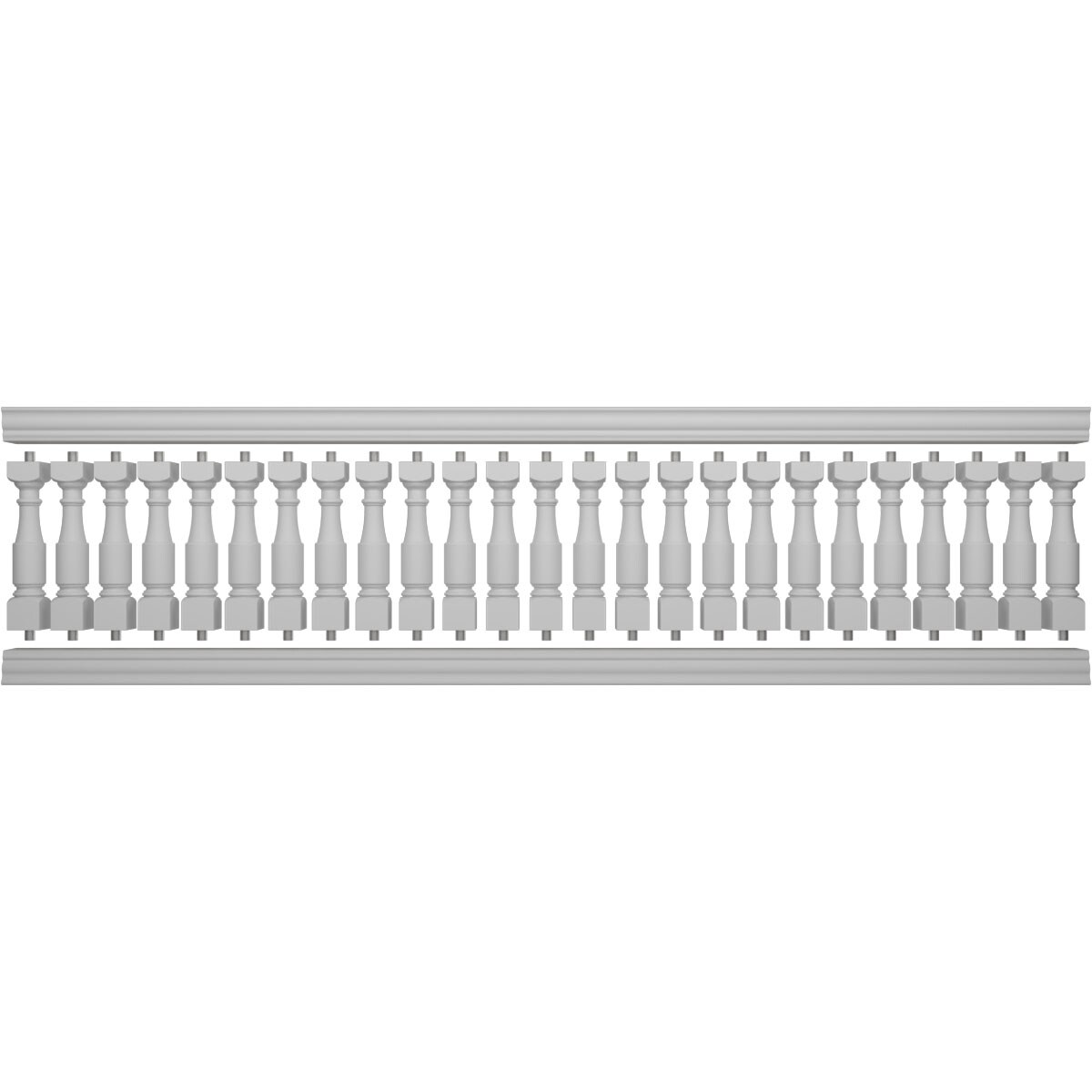 Ekena Millwork BALK40X168HMD railings - View #5