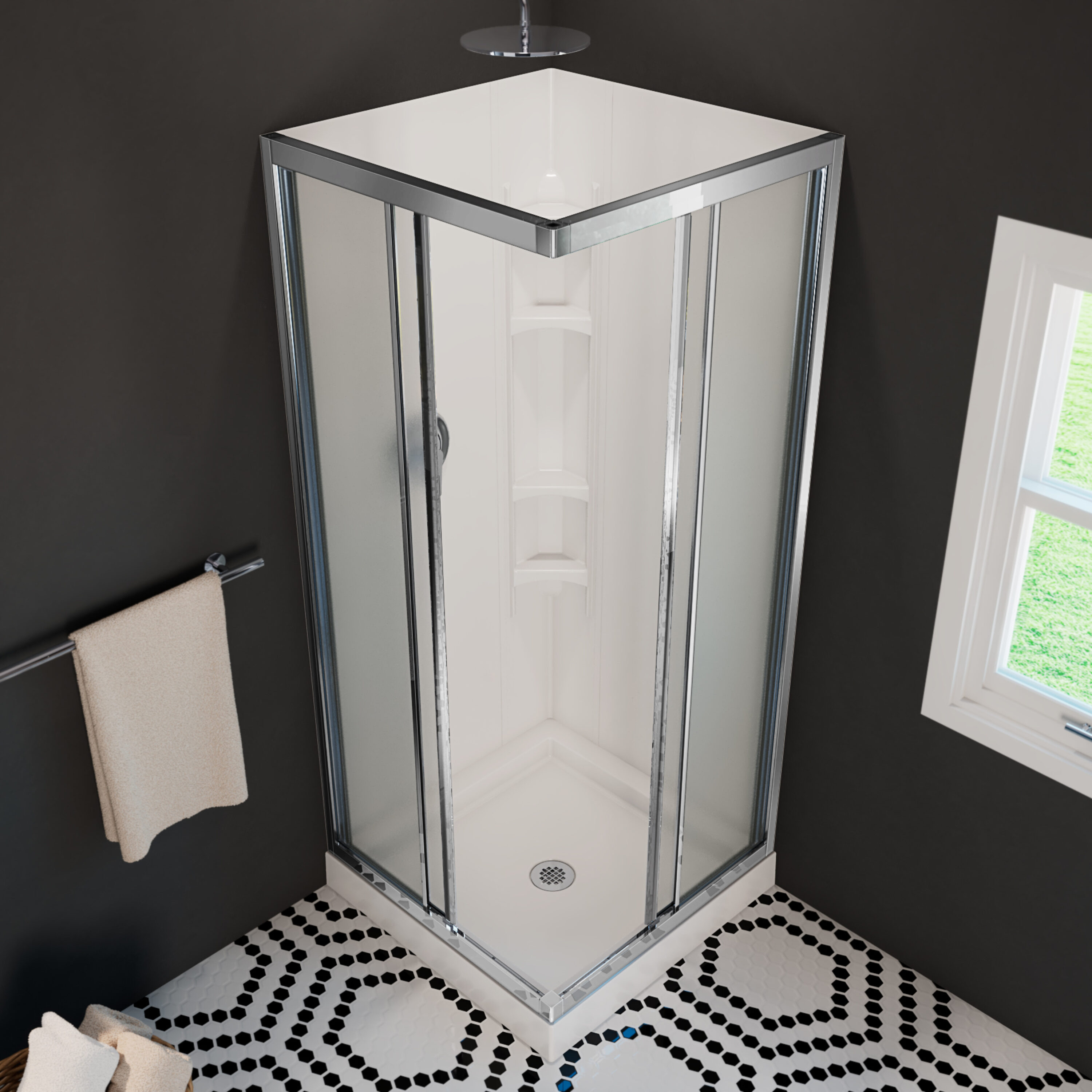 MAAX 105605-000-129-104 Alcove-Shower-Kit - View #3