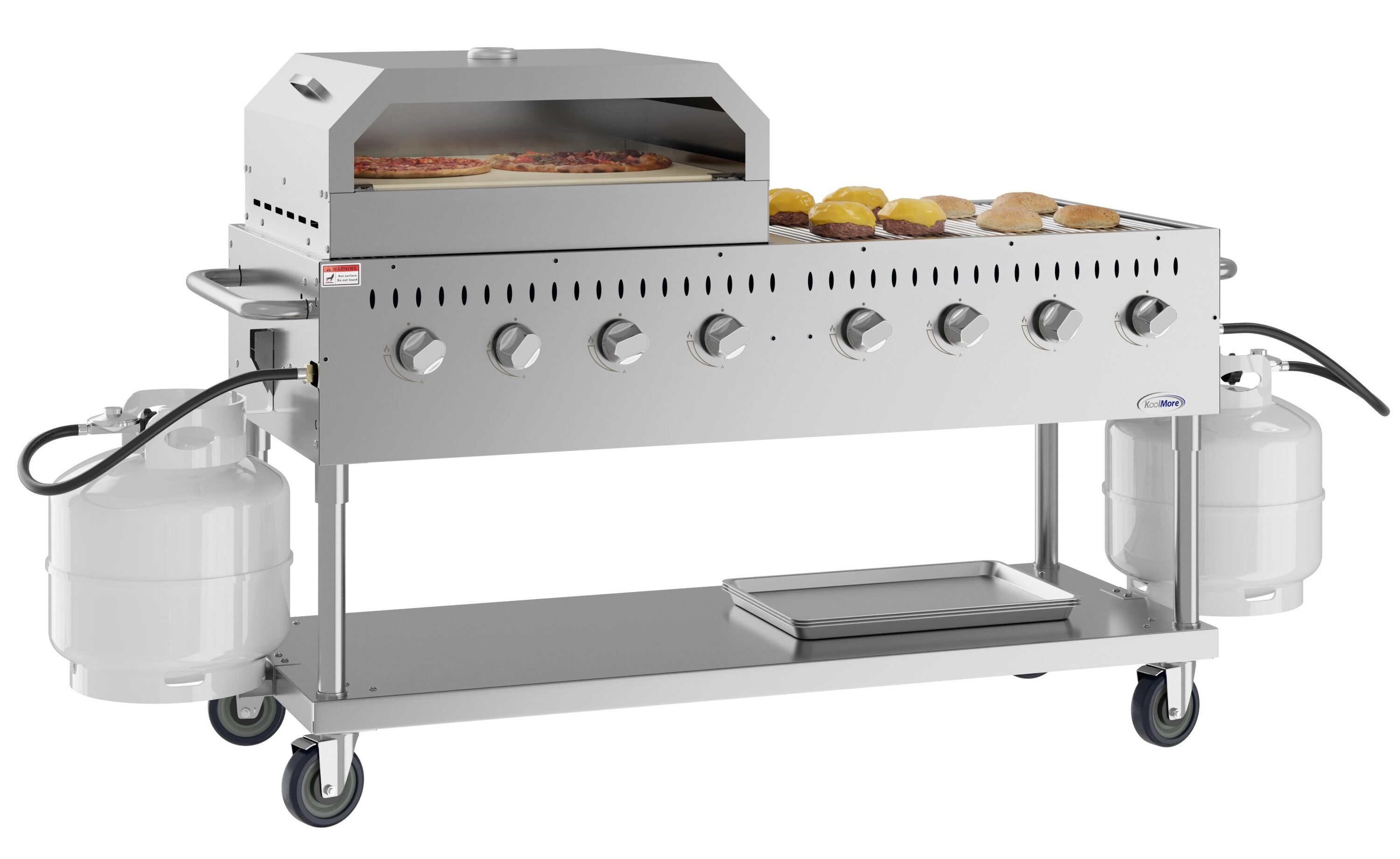 KoolMore LOW-CGKIT6-P30 Gas-Grill - View #7