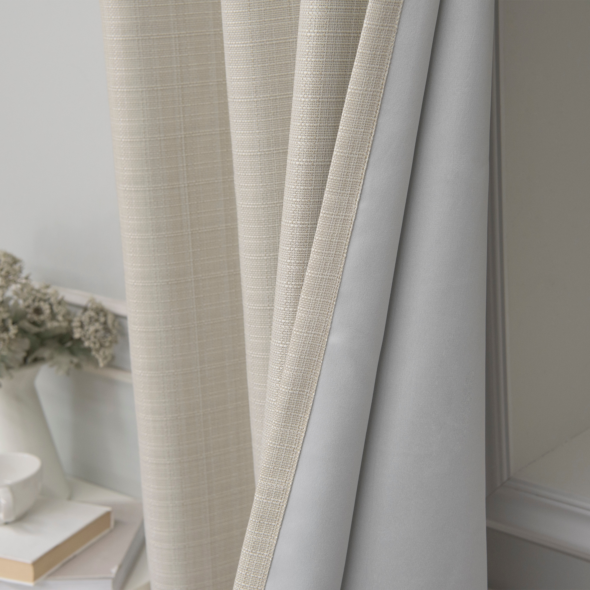 Best Home Fashion JC-07-GS-84-IVORY curtains - View #6