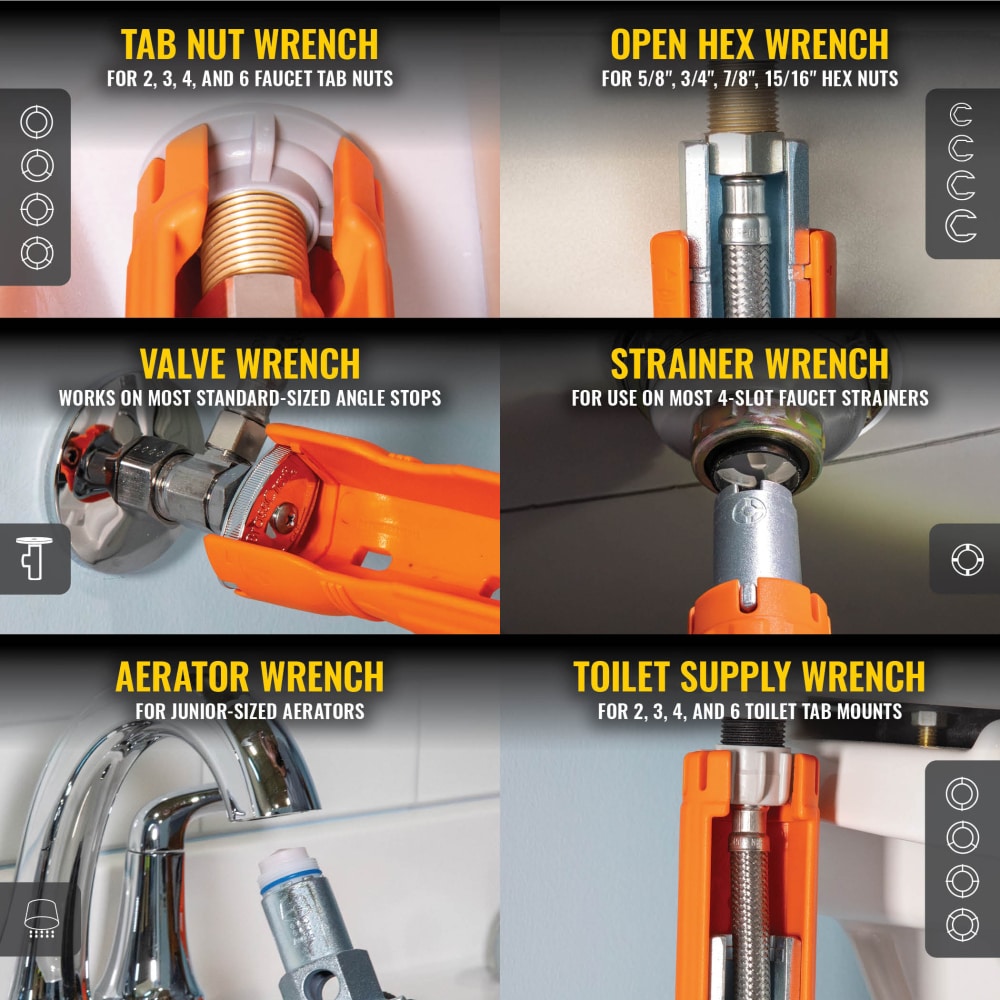 Klein Tools 68098 Plumbing-Wrenches-Spec-Tools - View #2