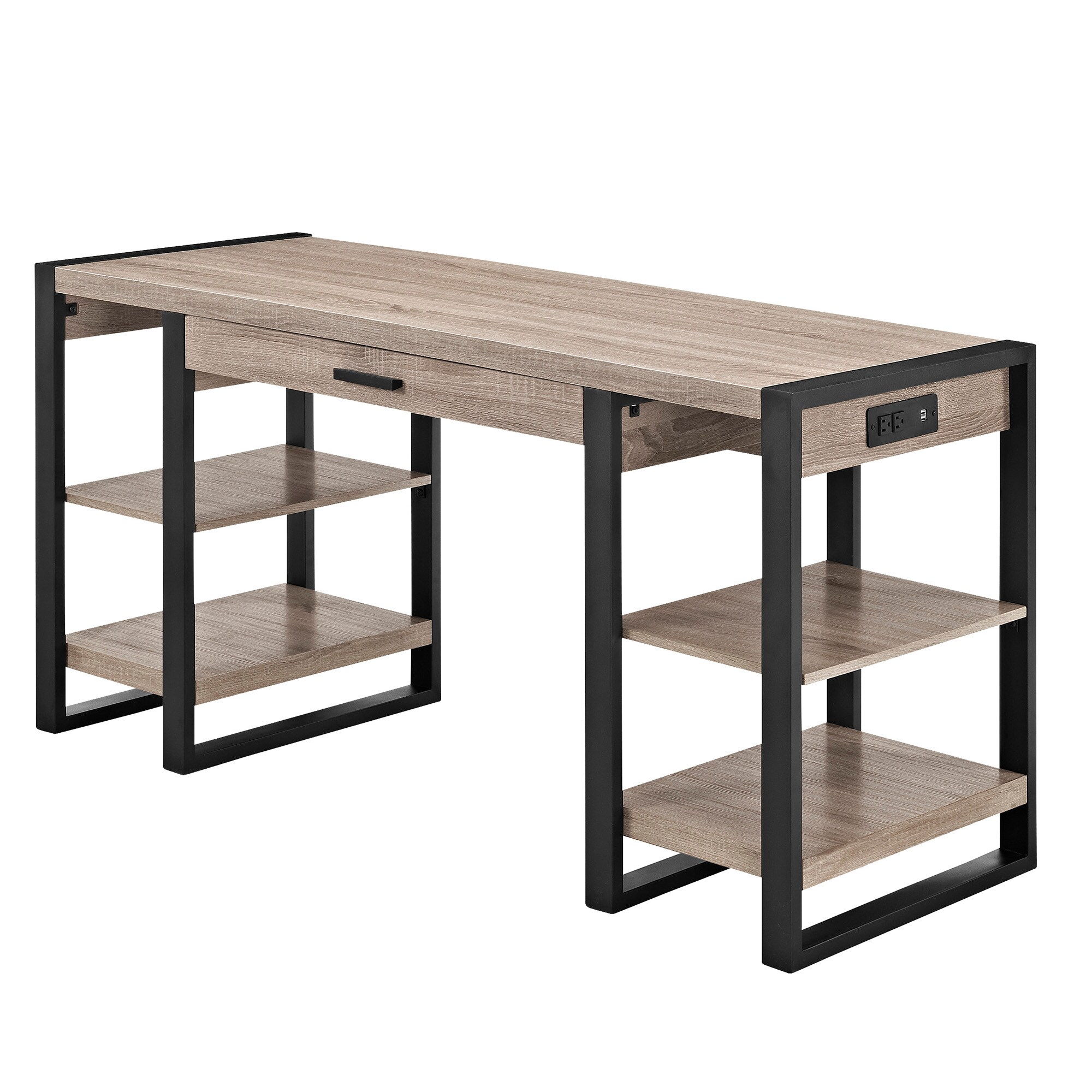 Walker Edison LW60UBS30AG desks - View #4