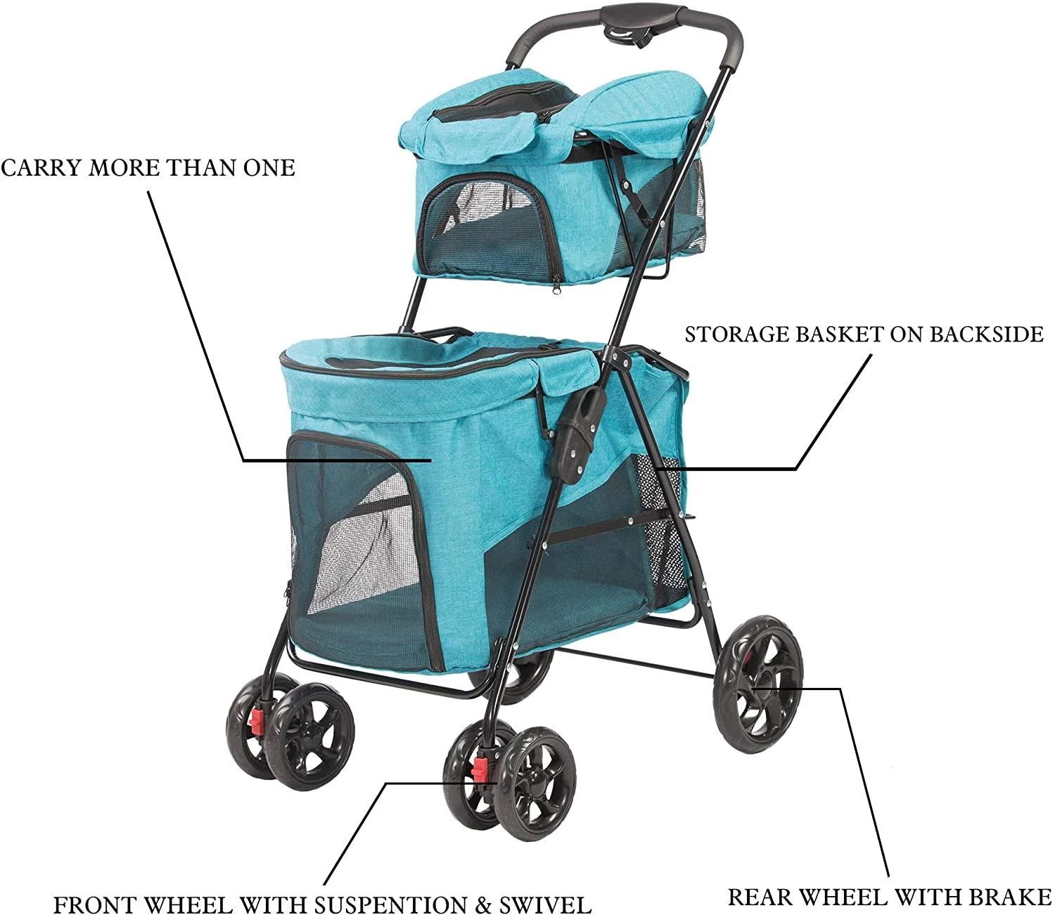 Siavonce ZX-I3VE7 Pet-Strollers - View #2