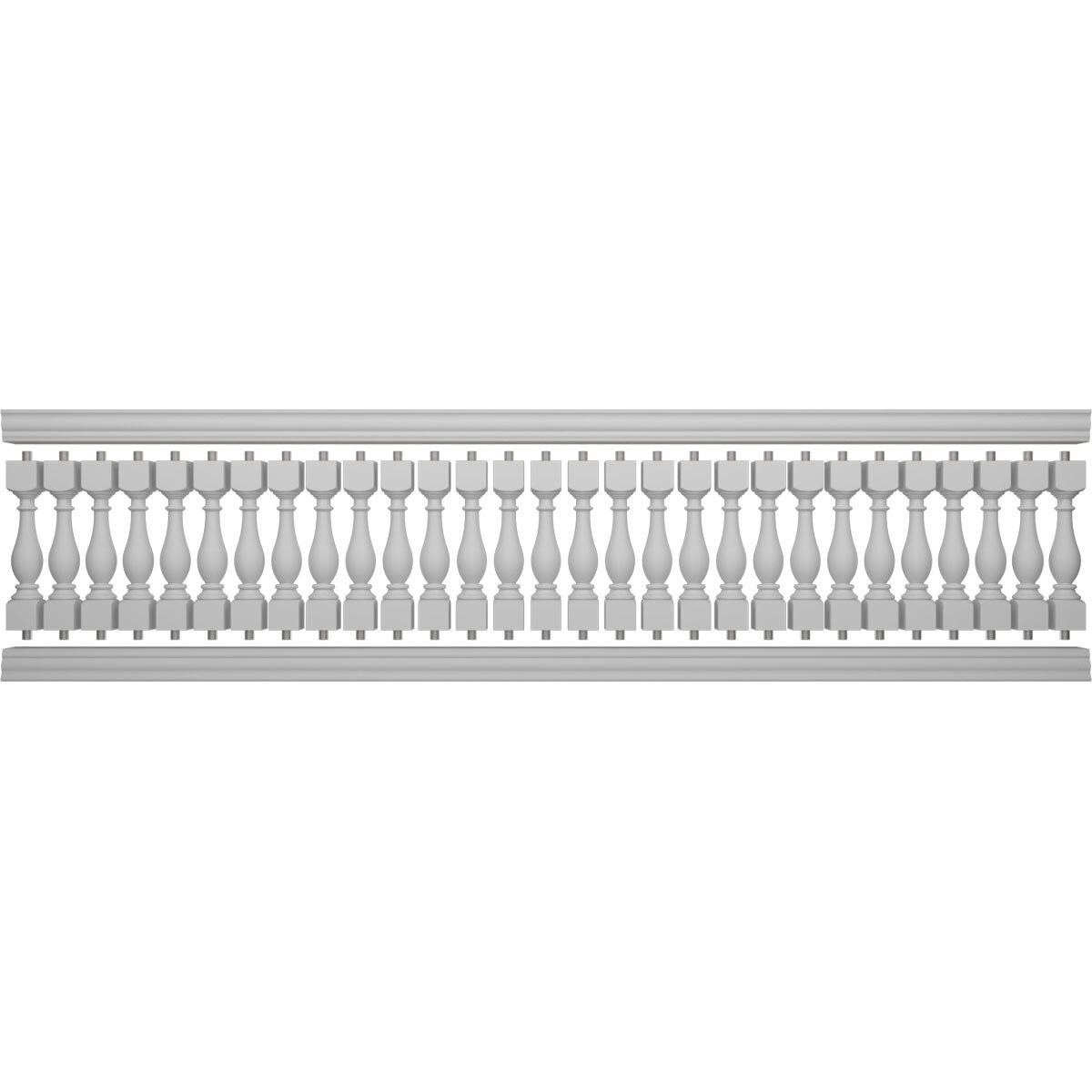 Ekena Millwork BALK42X180LGA railings - View #5