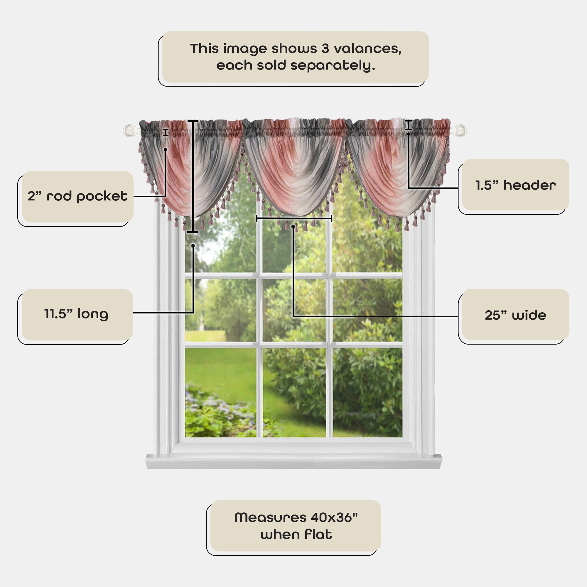 Achim OMWFVLBH06 valances - View #8