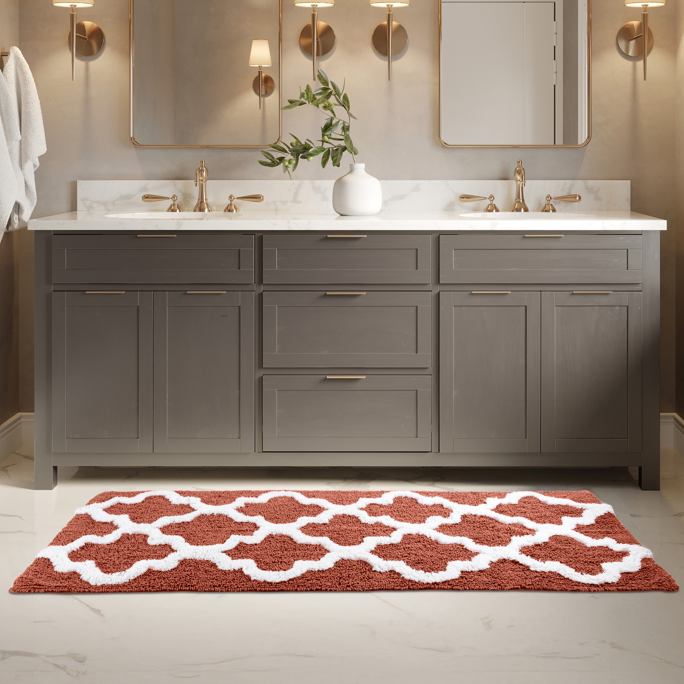 Hastings Home 542259LWM Bath-Rugs - View #4