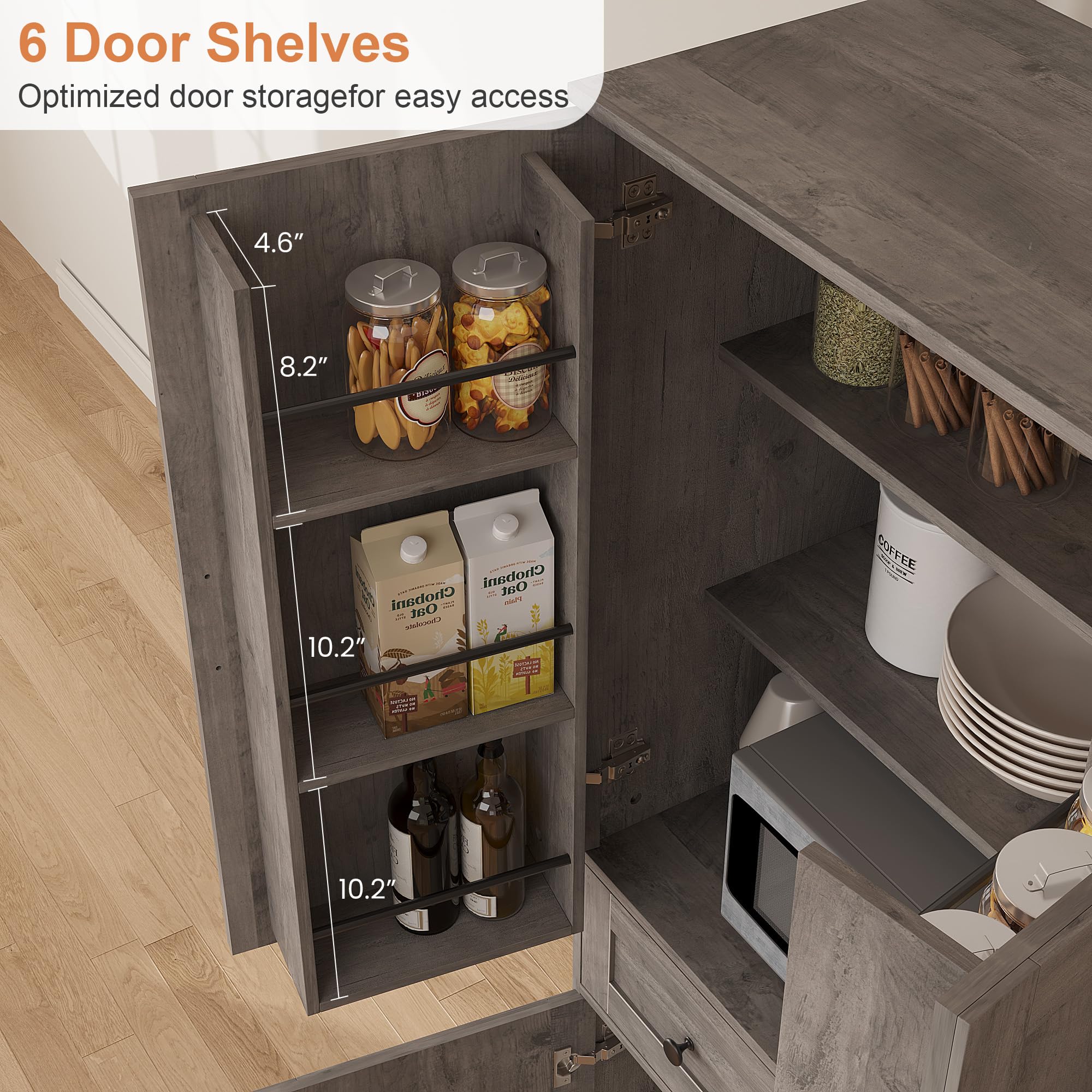 GarveeLife MX-9N7WJP7 Dining-Kitchen-Storarge - View #3