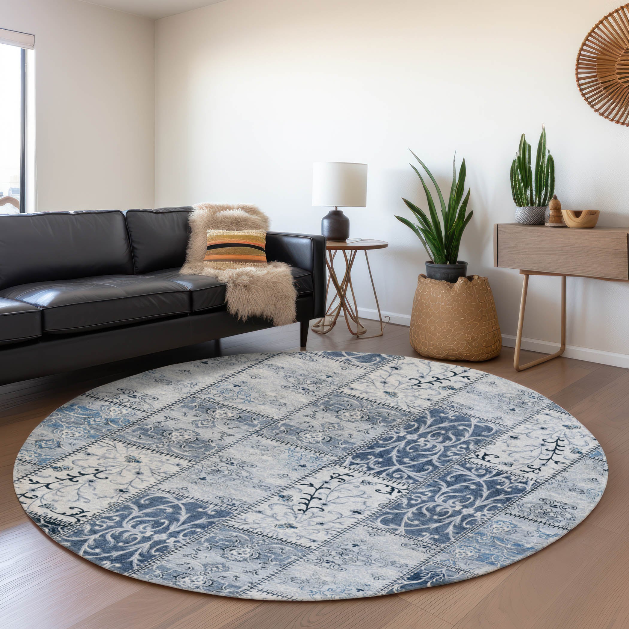 Addison Rugs AMF571CH9X12 Mayfield AMF571CH 9 x 12 (ft) Loomed Polyester Chocolate Rectangular Indoor Geometric Machine washable Area rug
