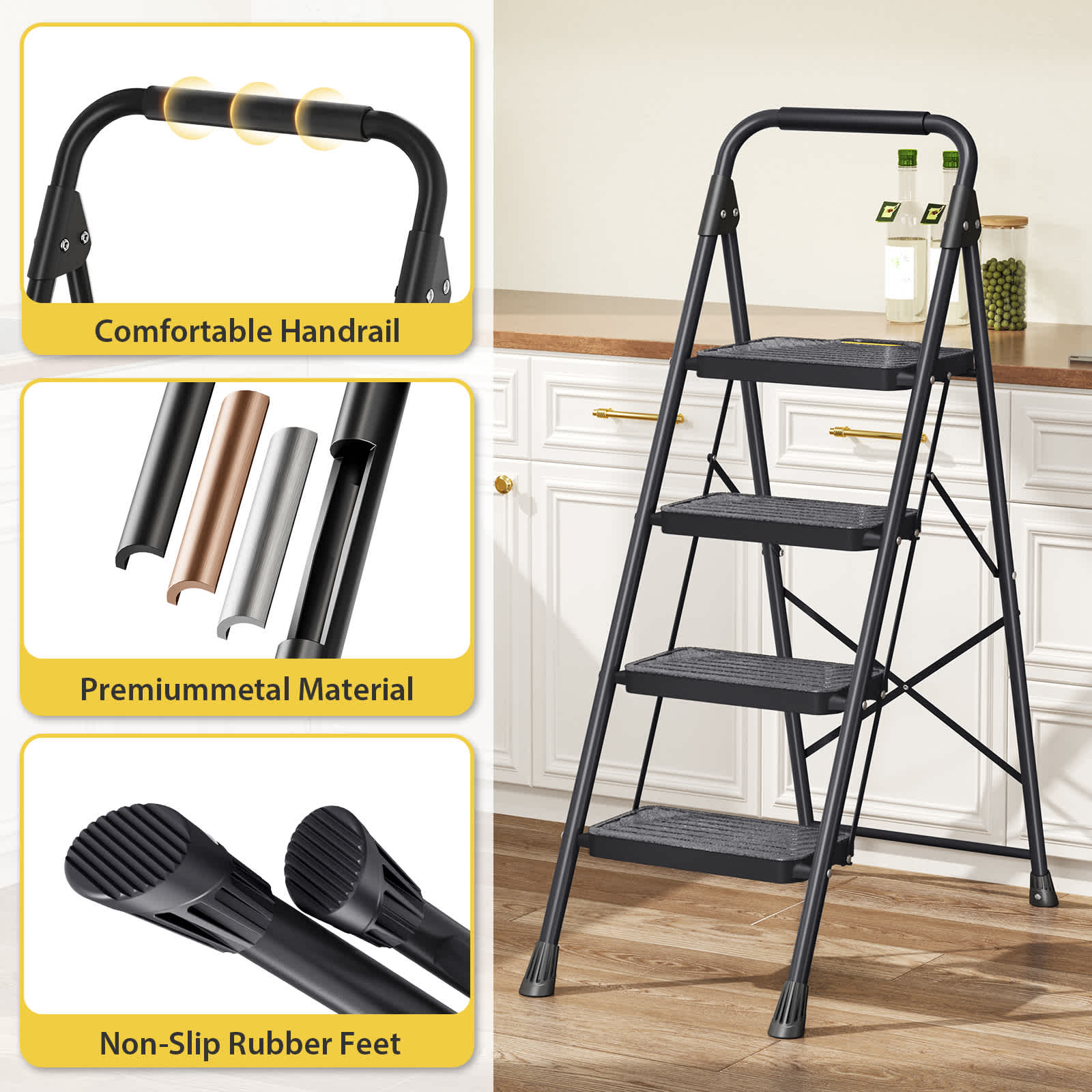 TITANKIT PRO MP-2224-4-DF Step-Ladders - View #3