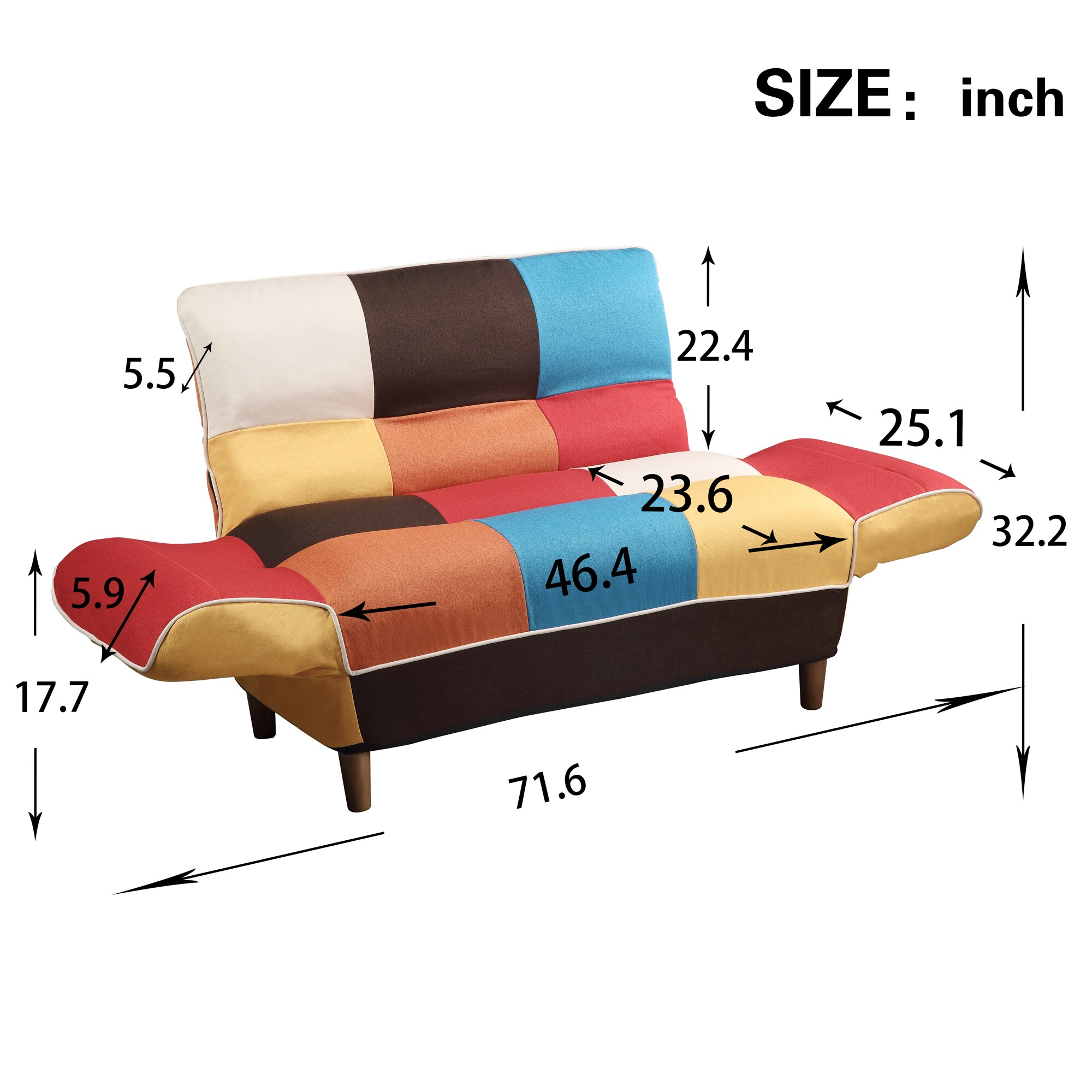 Pouuin SFZ6643S Sofas-Loveseats - View #2