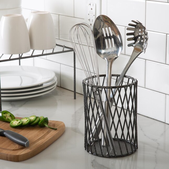 Speckled Cutlery Basket in Grey Speckled Cutlery Basket in Grey